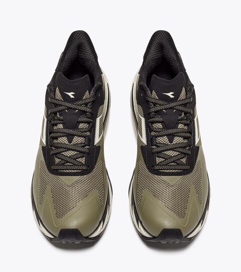 EQUIPE SESTRIERE-XT, MILITARY OLIVE/BLACK Trail Running Shoes - Unisex EQUIPE SESTRIERE-XT MILITARY OLIVE/BLACK - Diadora