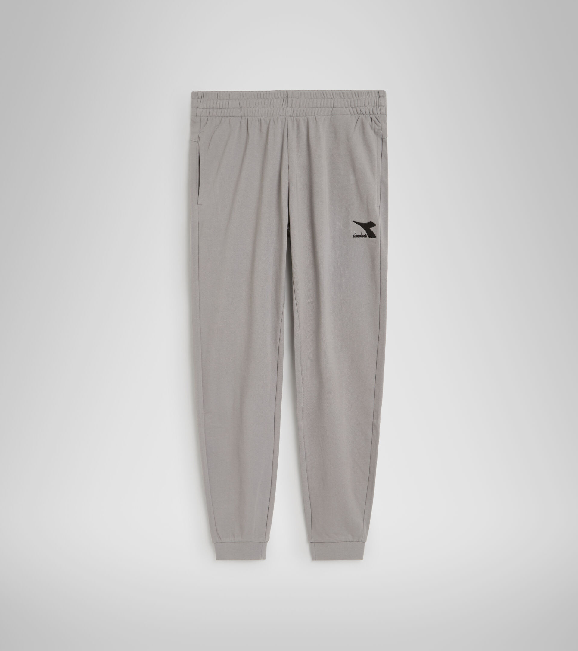 Cotton terrycloth sports trousers - Men PANT CUFF CORE GRAY MOUSE - Diadora