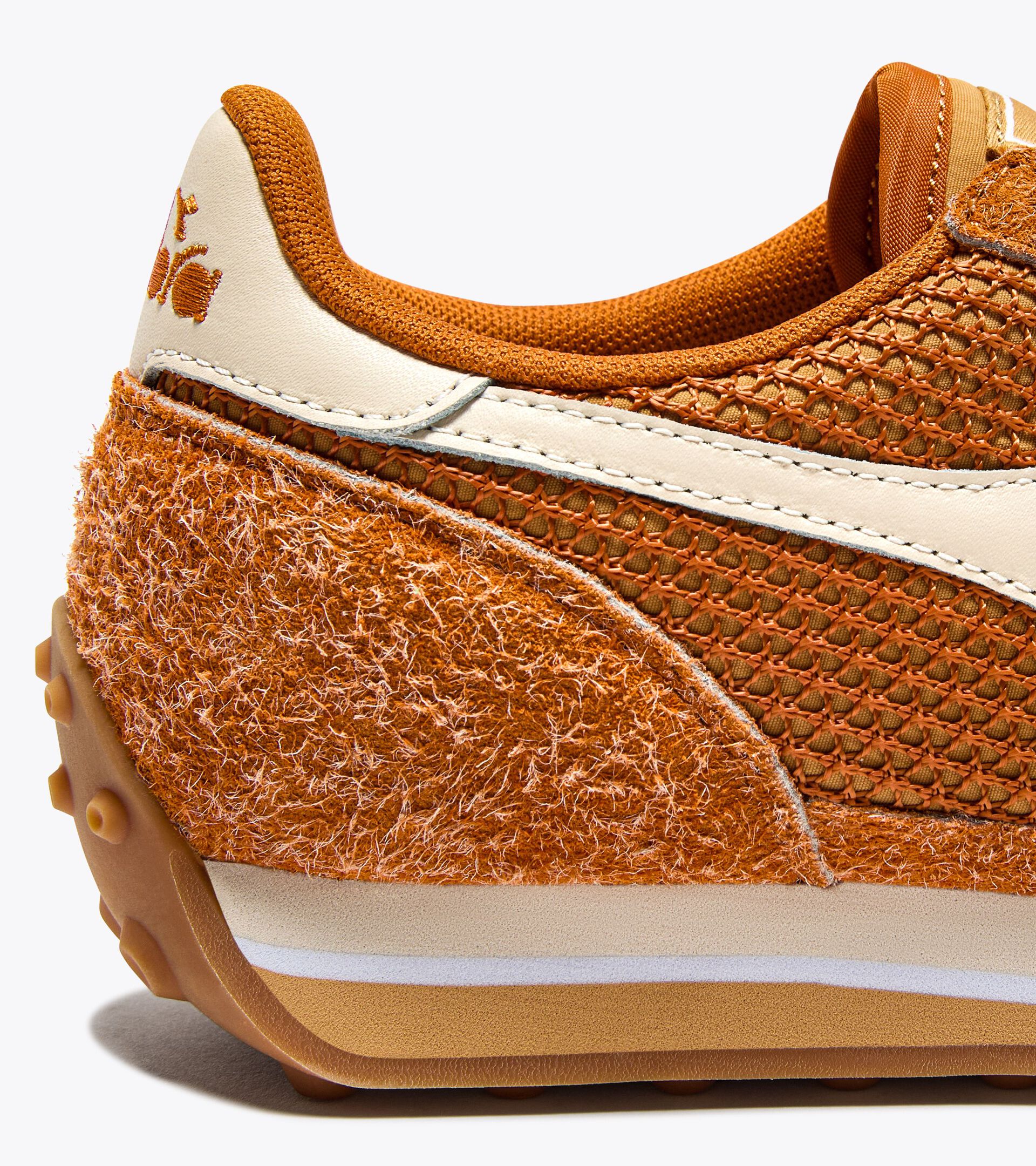 Low-profile leather sneaker - Women’s RALLY AUTUMN MAPLE - Diadora