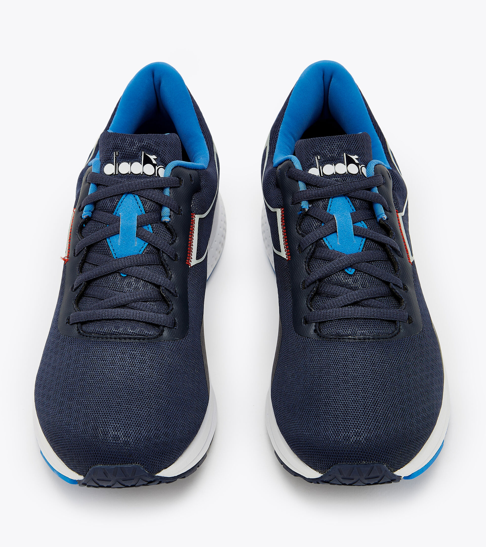 Running shoes - Men PASSO 2 BLUE CORSAIR/WHT/PALACE BLUE - Diadora
