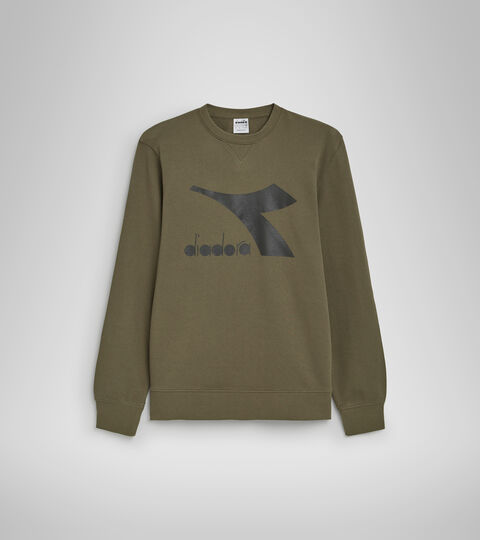 SWEATSHIRT CREW CHROMIA, OLIVA MILITAR Sudadera deportiva - Hombre SWEATSHIRT CREW CHROMIA OLIVA MILITAR - Diadora