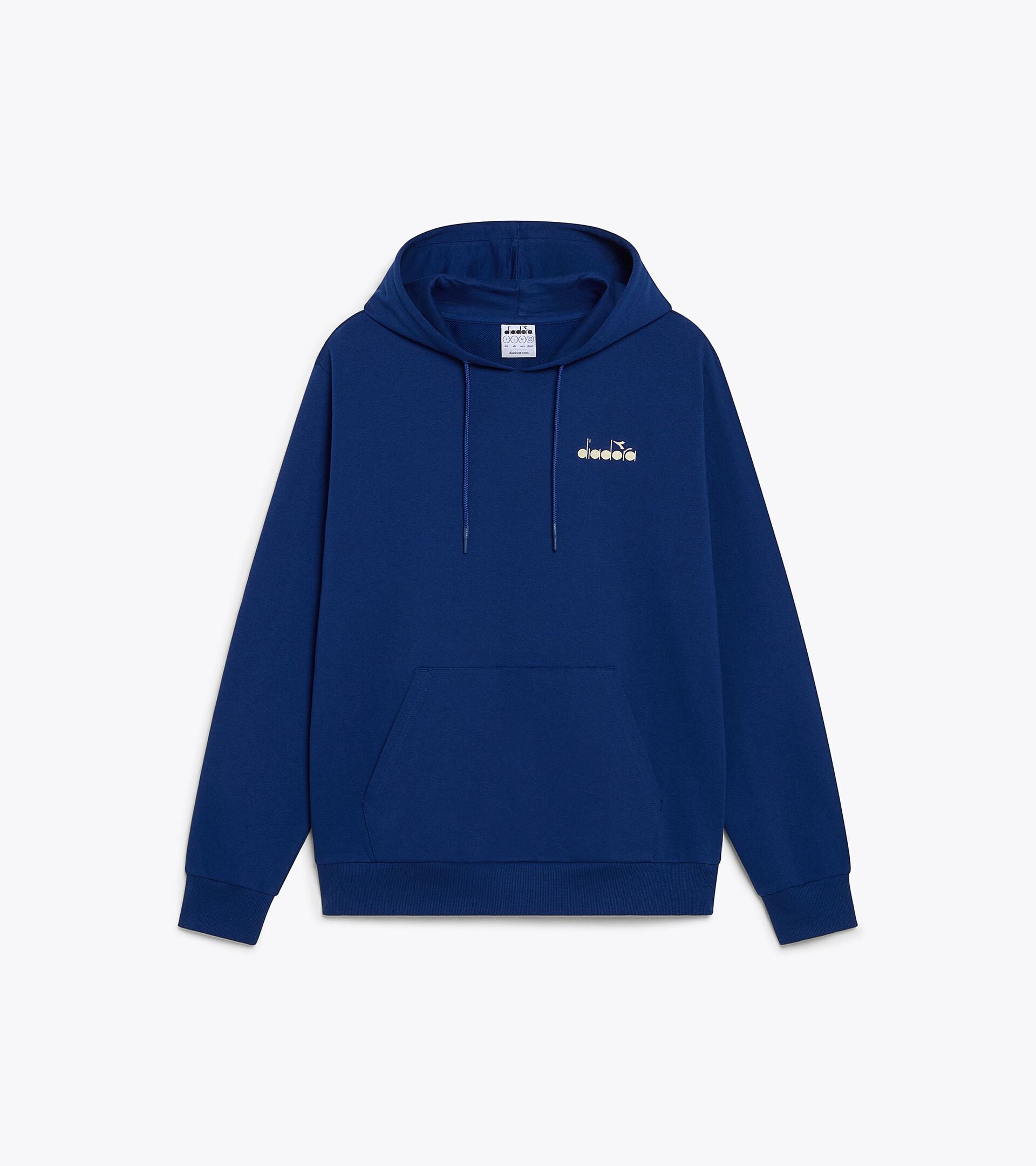 Hoodie - Regular fit - Men&rsquo;s LOGO HOODIE (FT) SALTIRE NAVY - Diadora