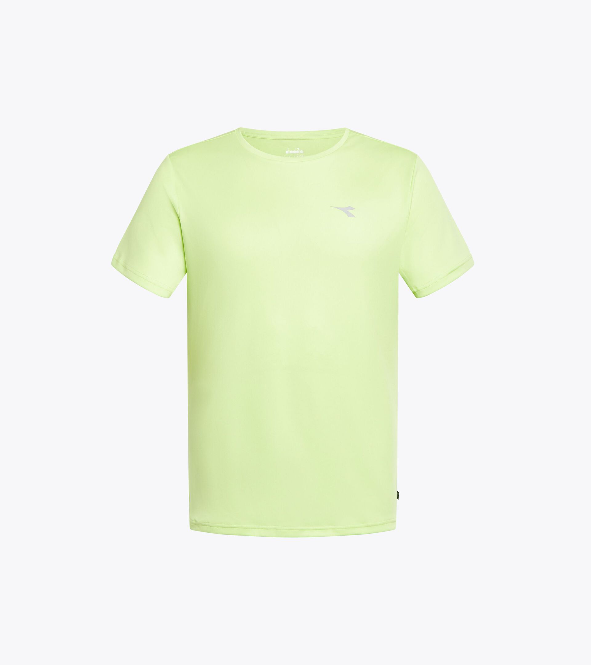 Sports t-shirt - Men RUN SS T-SHIRT SHADOW LIME - Diadora