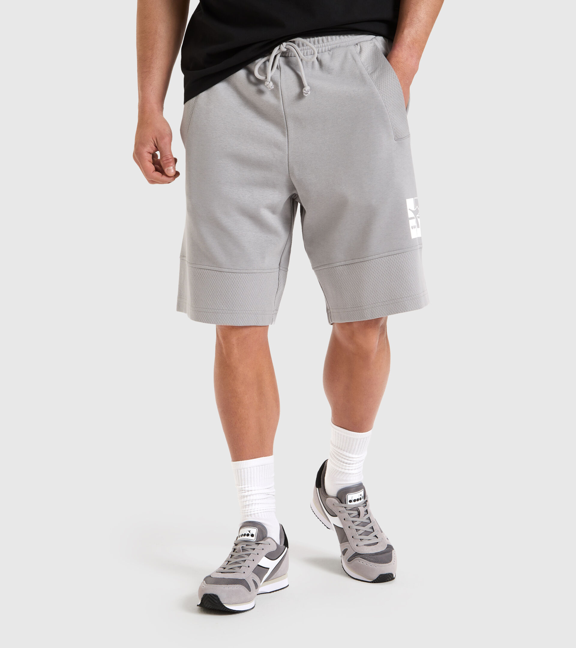 Bermudas-Trainingshose - Herren BERMUDA WEAVE GREIF - Diadora