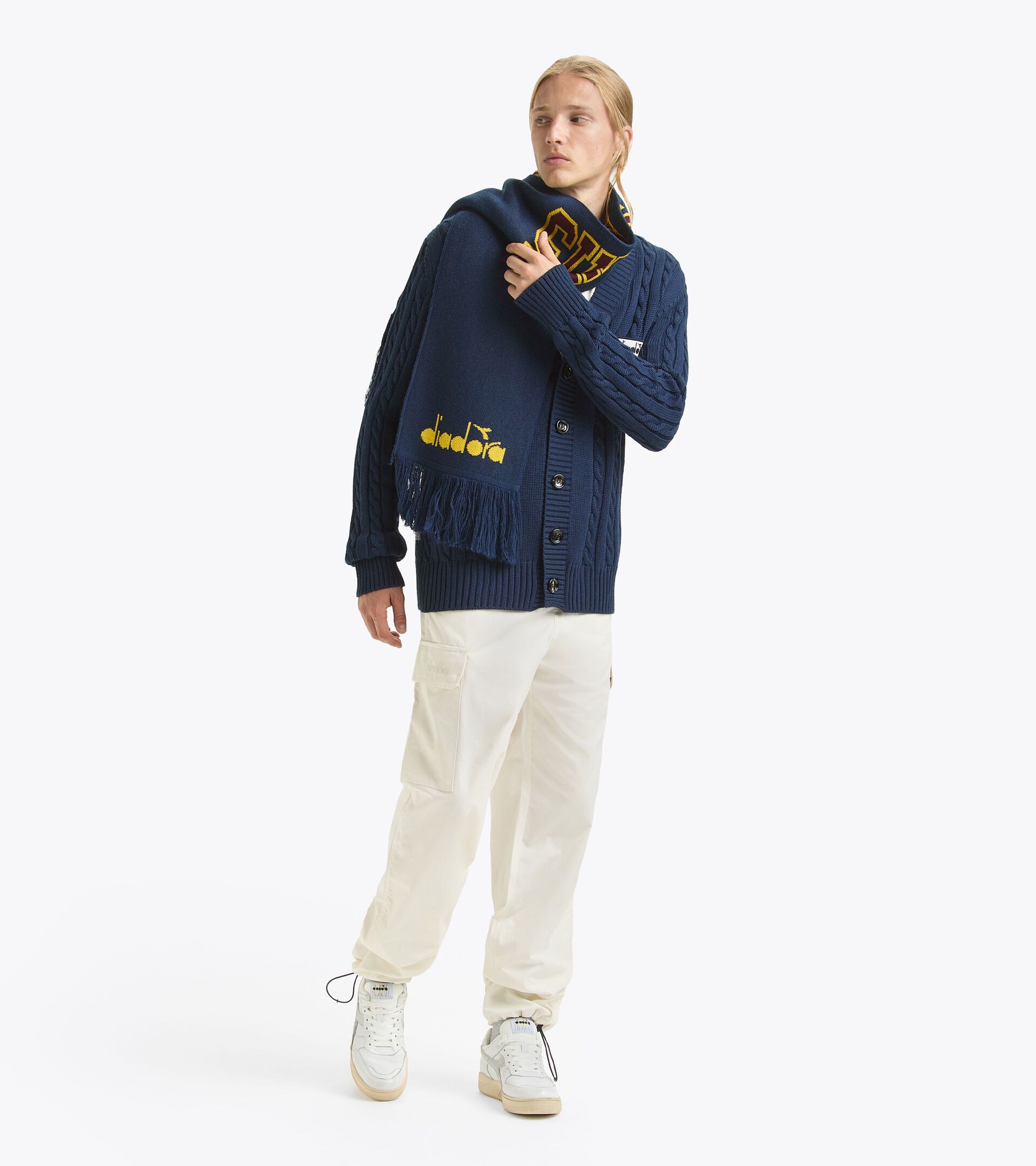 Cardigan - Made in Italy - Gender Neutral CARDIGAN LEGACY OCEANA - Diadora