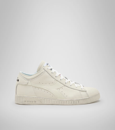 Sports shoes - Unisex GAME L WAXED ROW CUT WHITE/WHITE/WHITE - Diadora