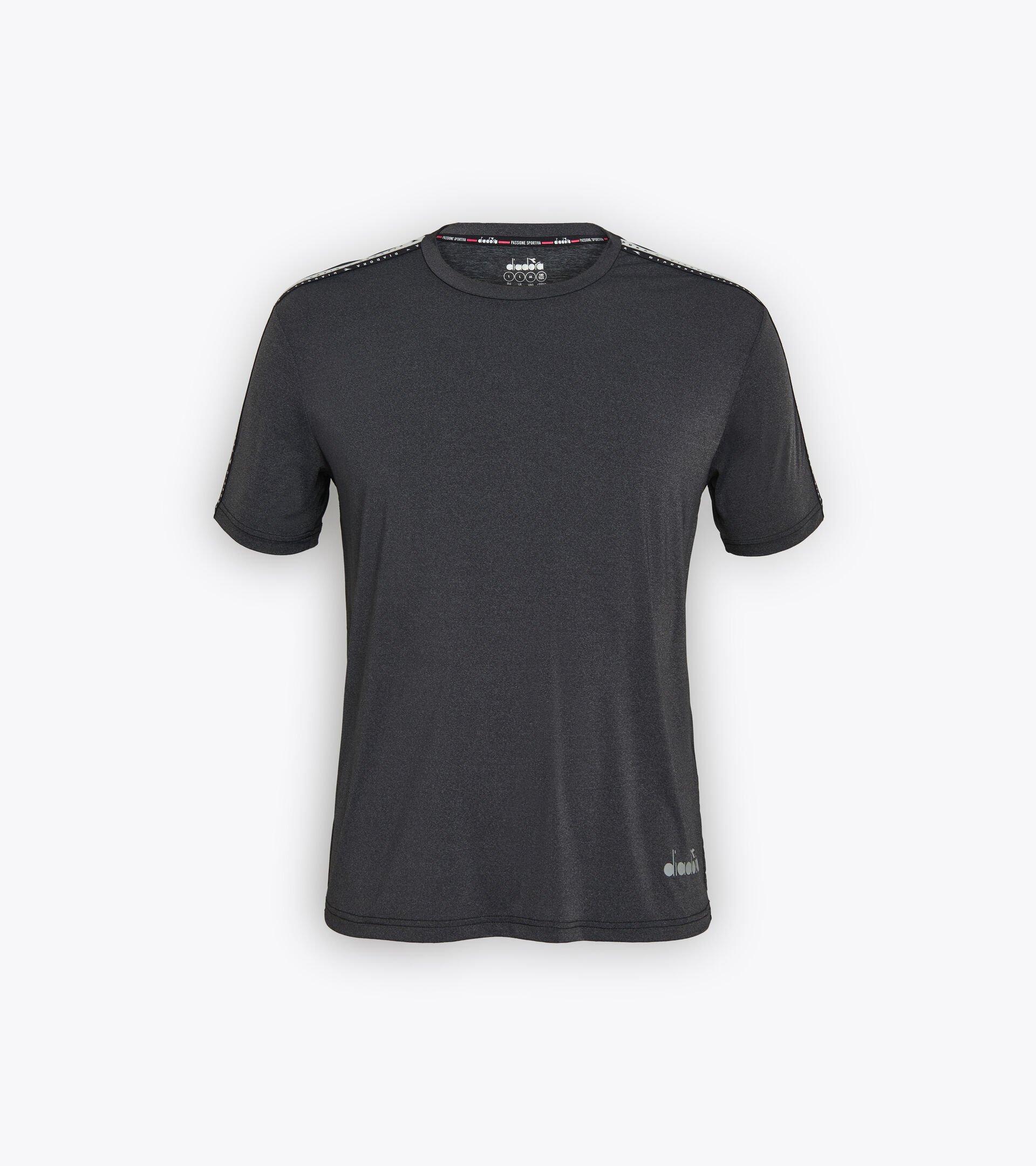 Made in Italy running t-shirt - Men  SS T-SHIRT BE ONE BLACK - Diadora