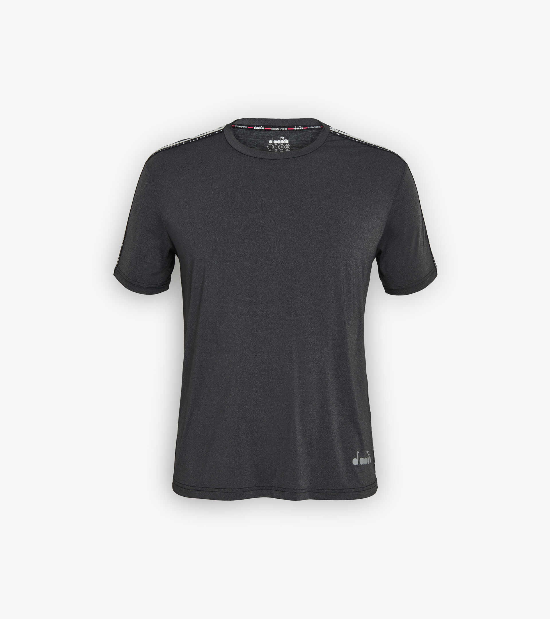 Camiseta de running Made in Italy - Hombre SS T-SHIRT BE ONE NEGRO - Diadora