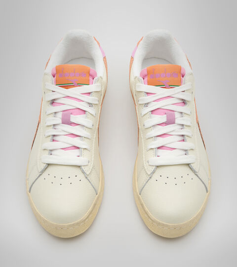 GAME L LOW ICONA WN, ROSE CANTALOUP/LAVANDE PASTEL Chaussures de sportswear - Femme GAME L LOW ICONA WN ROSE CANTALOUP/LAVANDE PASTEL - Diadora