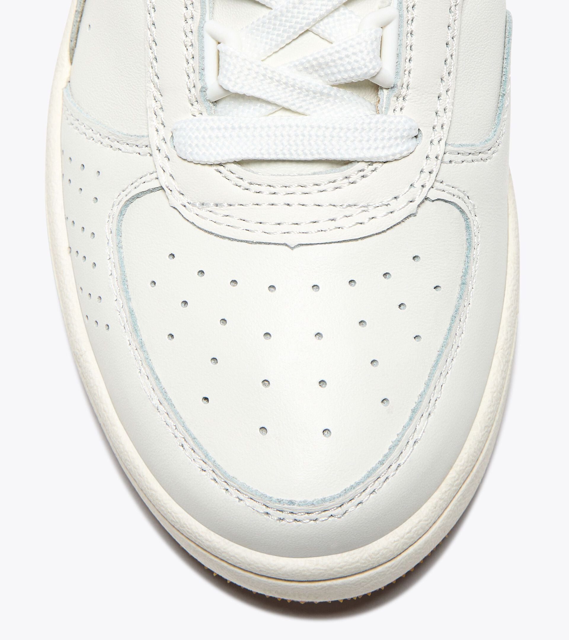 Made in Italy Heritage shoe - All-Gender B.ELITE '84 ITALIA WHITE/SILVER - Diadora