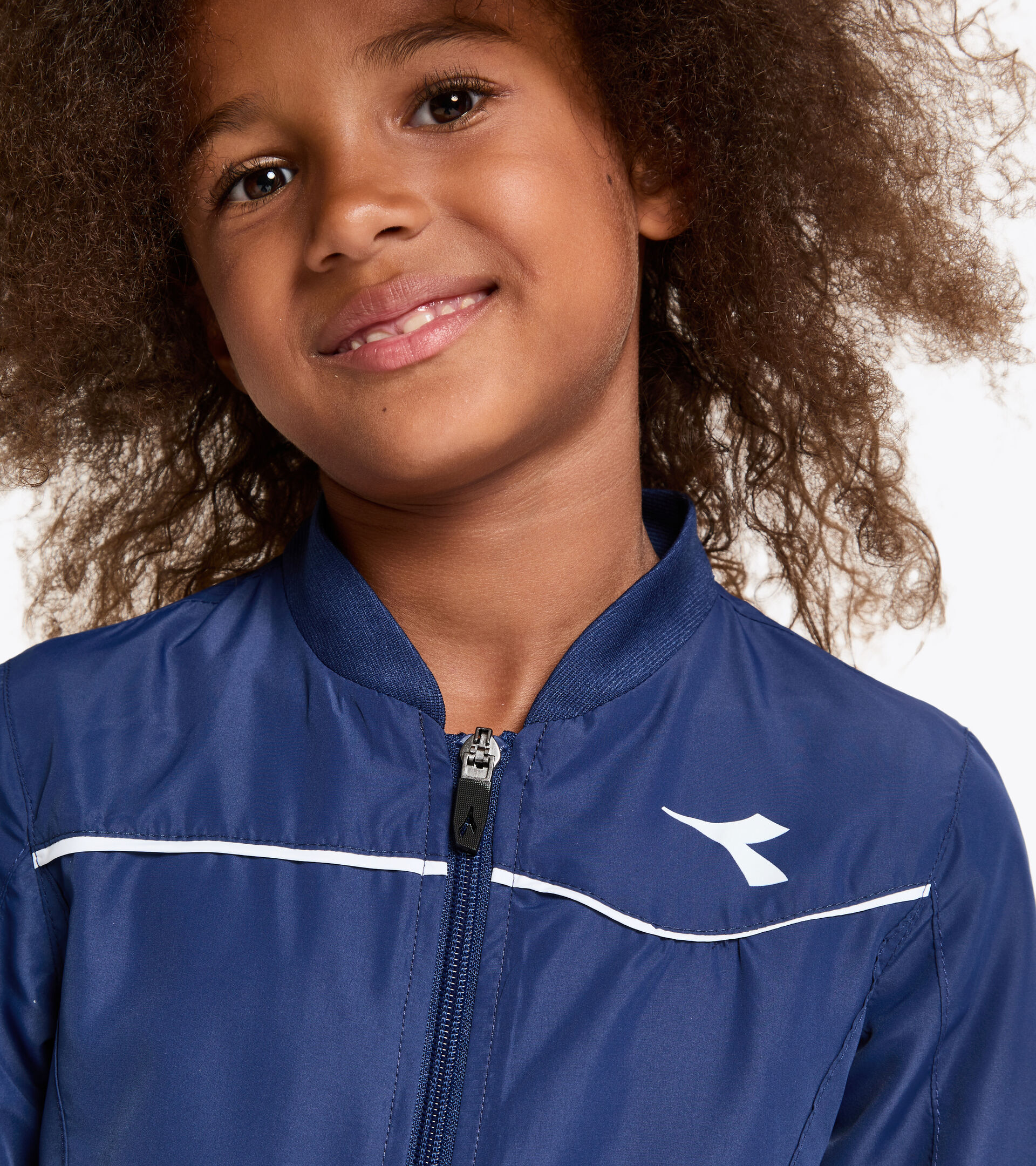 Giacca da tennis - Bambina G. JACKET COURT BLU ESTATE - Diadora