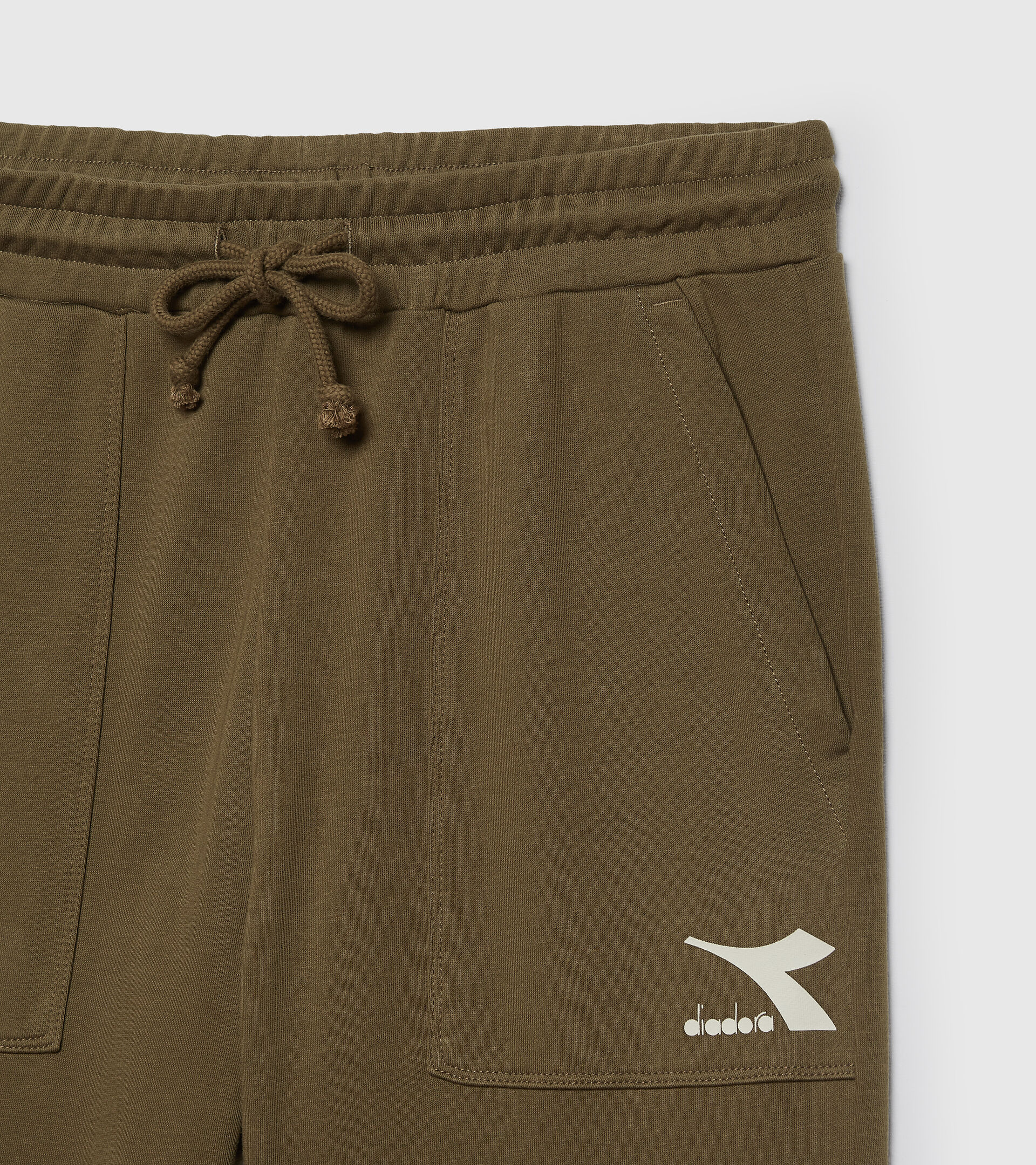 Sports trousers - Men PANTS CUFF SHIELD OLIVE GREEN - Diadora