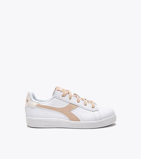Sports shoes - Youth 8-16 years GAME P GS GIRL WHITE/WHISPER PINK - Diadora