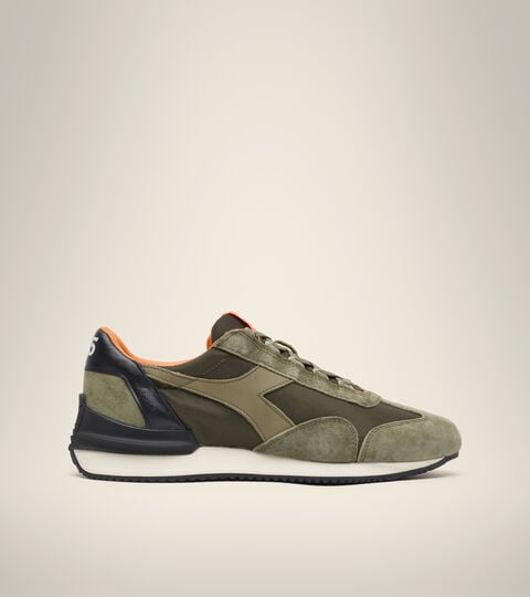 Chaussures Heritage Made in Italy - Unisexe EQUIPE MAD ITALIA NUBUCK SW OLIVINE - Diadora