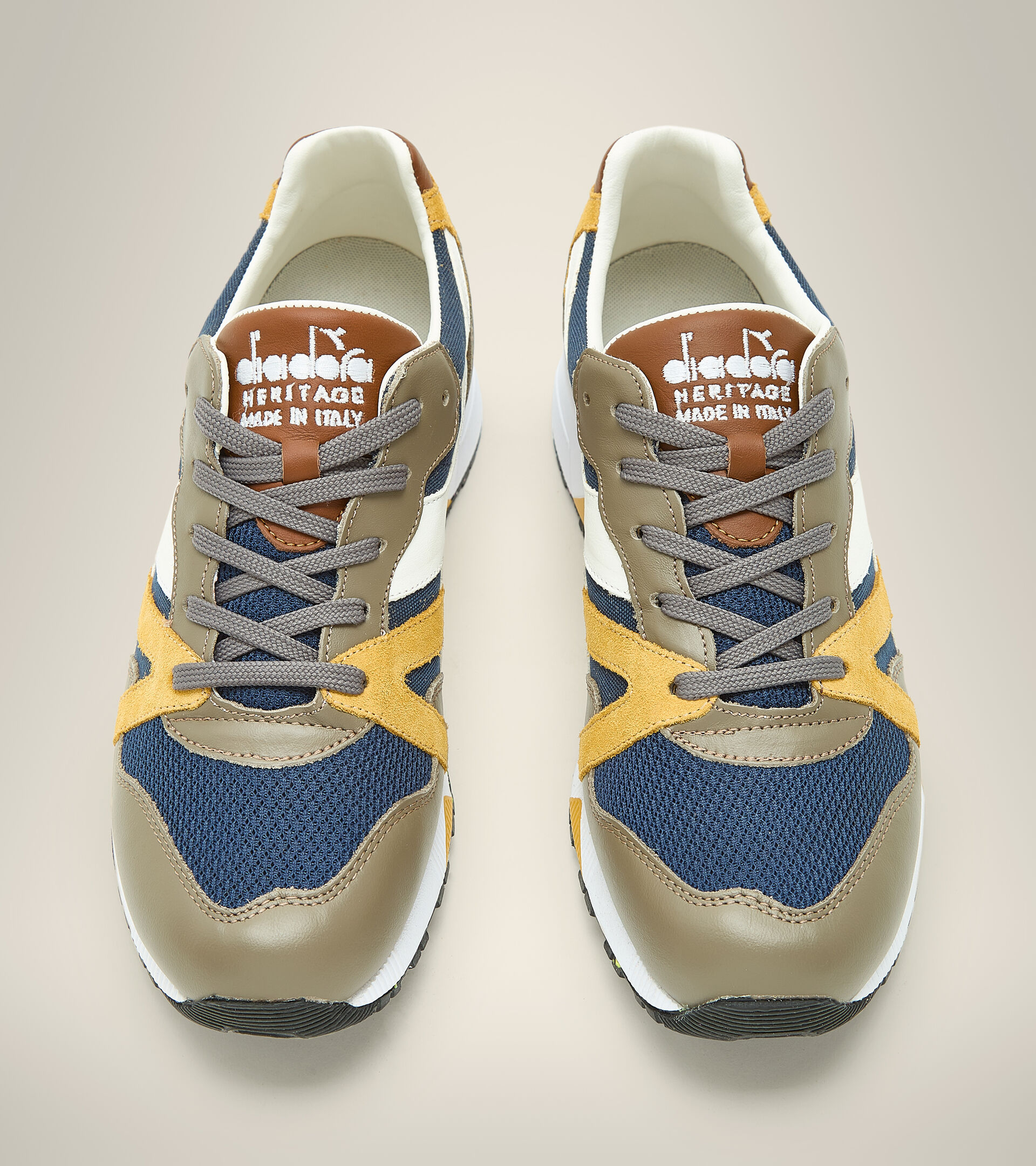 Made in Italy Heritage Shoe - Men N9000 2030 ITALIA BRUSHED NICKEL - Diadora