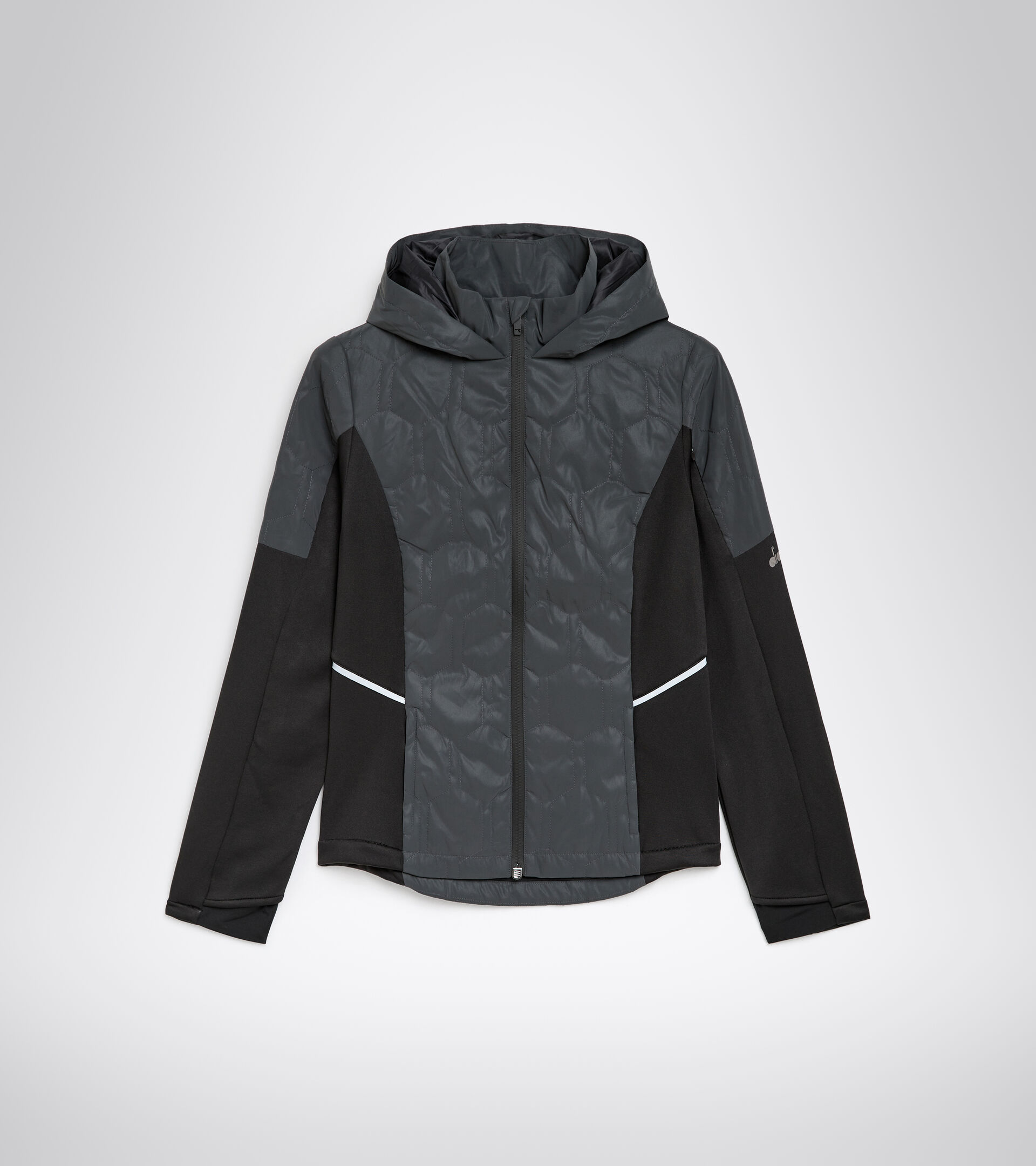 Chaqueta para correr - Mujer L. BRIGHT JACKET BE ONE NEGRO - Diadora