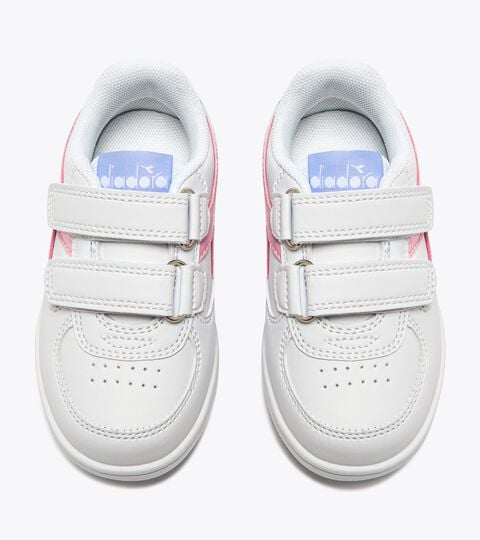 RAPTOR LOW TD, WHT/ALMOND BLOSSOM/HYDRANGEA Sports shoes - Toddlers 1-4 years RAPTOR LOW TD WHT/ALMOND BLOSSOM/HYDRANGEA - Diadora