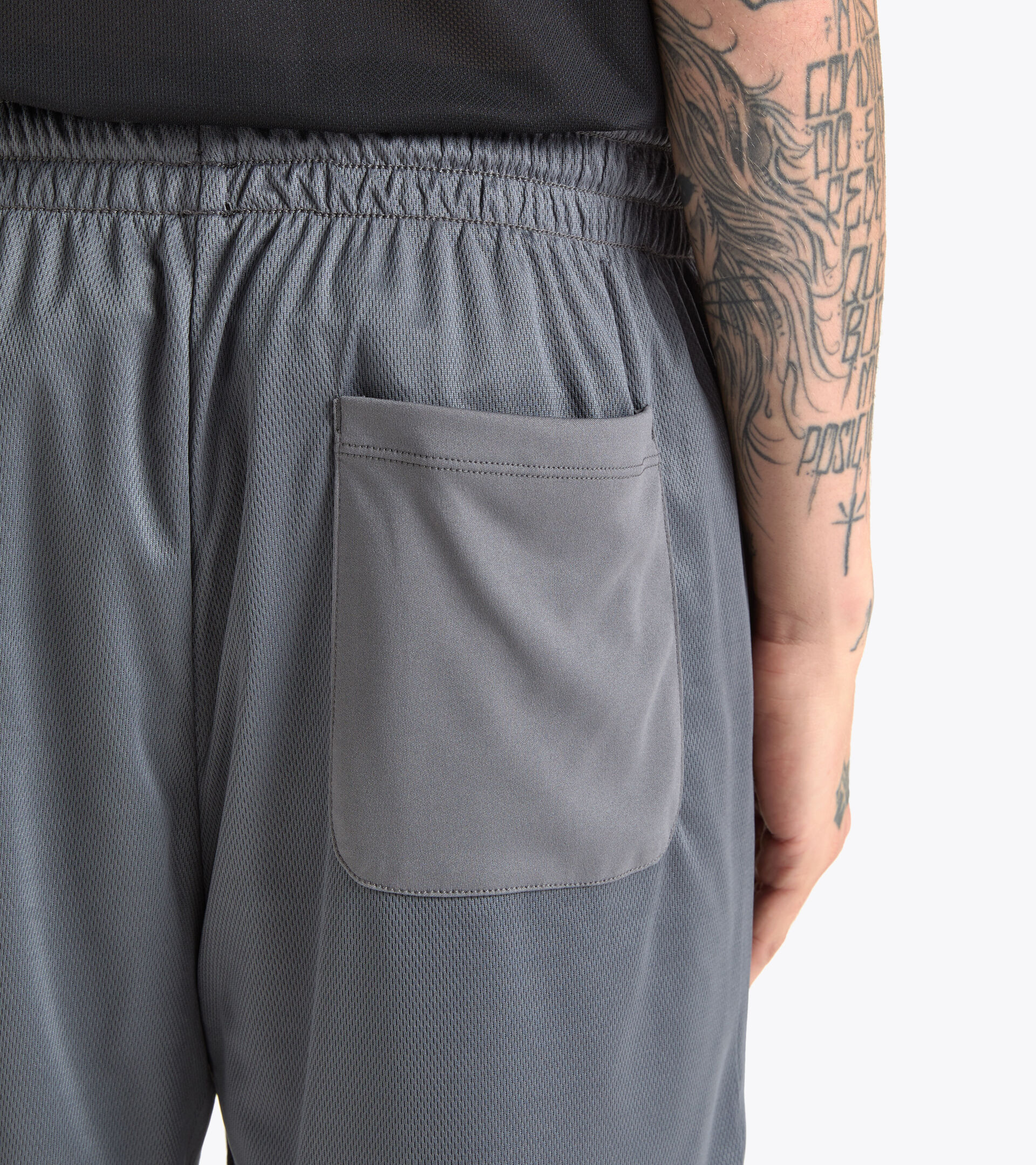 Training shorts - Men’s BERMUDA REVERSIBLE BUDDYFIT BLACK - Diadora