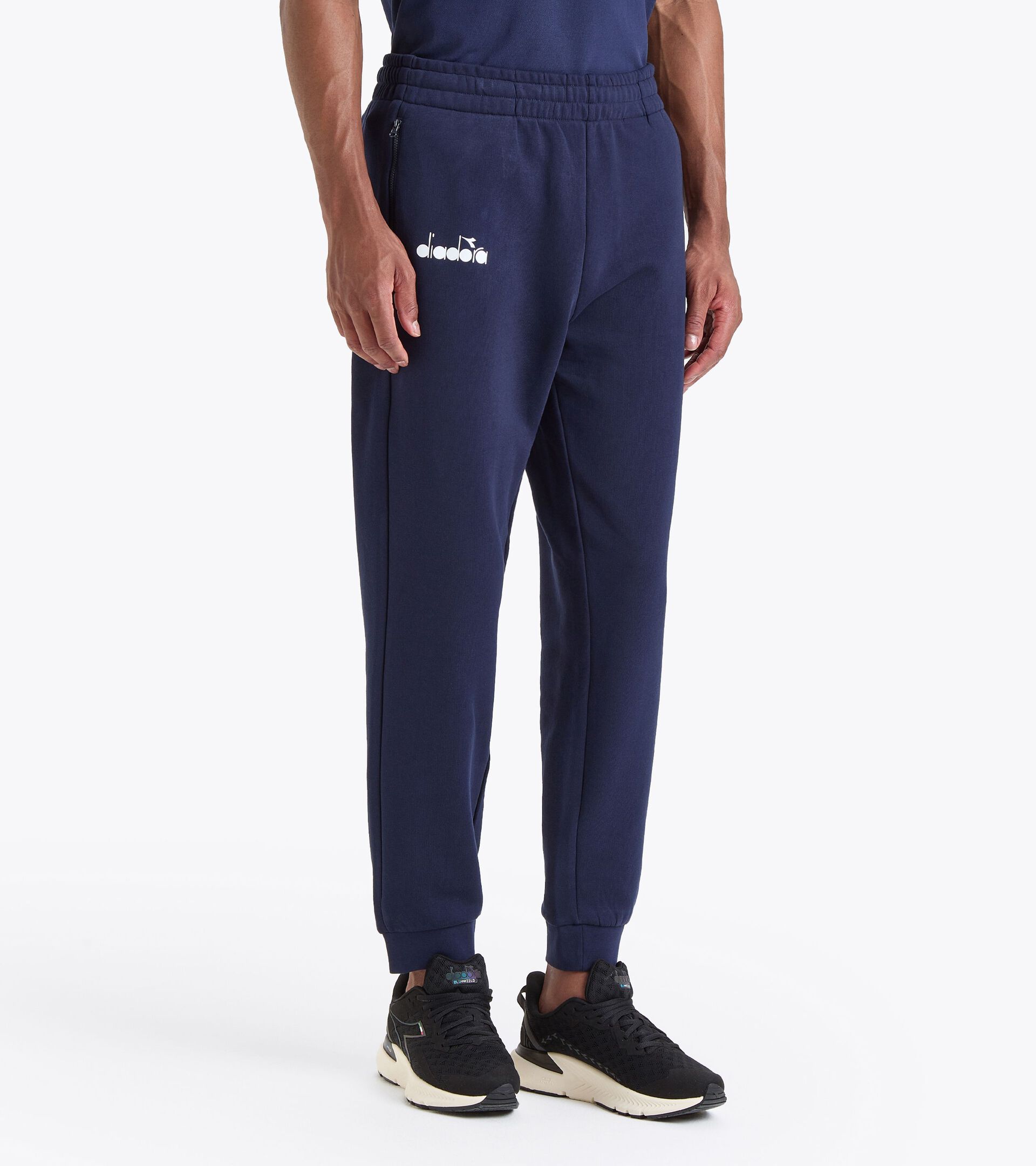 Representative tracksuit - Italy Men’s National Beach Volleyball Team PANTA FELPA RAPPRESENTANZA UOMO BV23 ITA CLASSIC NAVY - Diadora