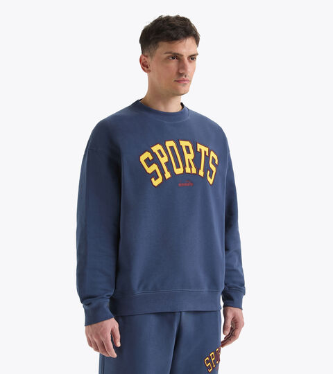 Sweat-shirt ras de cou - Made in Italy - Gender Neutral SWEATSHIRT CREW LEGACY OCEANA - Diadora