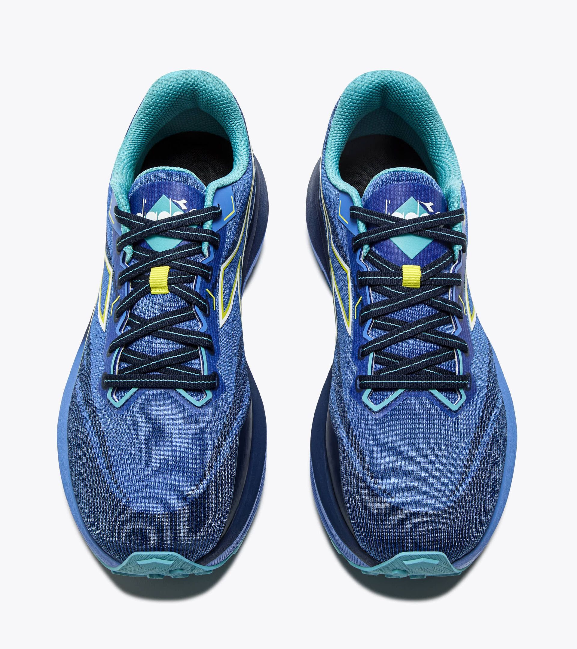 Running shoe - Stability, comfort and durability - All-gender NUCLEO 2 GR ULTRAMARINE/BLACK IRIS - Diadora