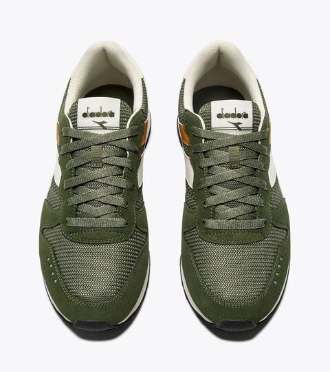Suede leather sneaker - All-gender
 CAMARO M2 GREEN OLIVINE - Diadora