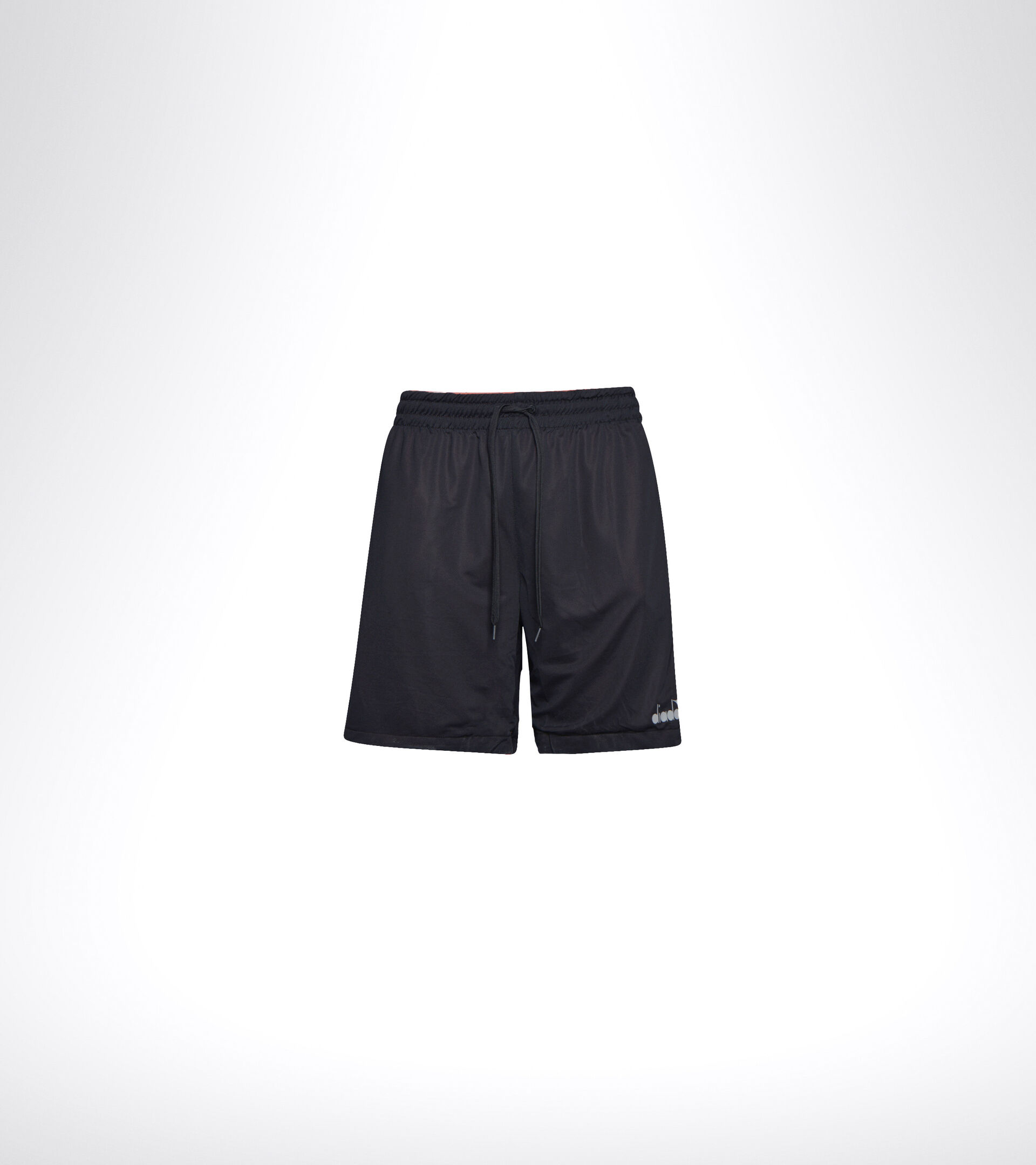 Double-face running shorts - Men BERMUDA REVERSIBLE BE ONE MECCA ORANGE/BLACK - Diadora