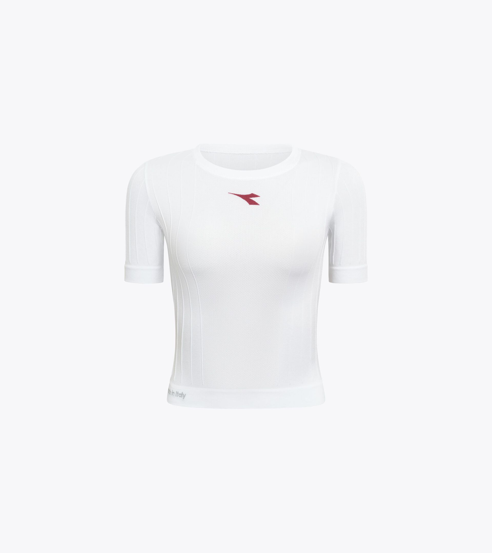 Made In Italy STRATOUNO Short-Sleeved Top - Competition - Women&rsquo;s L. SS T-SHIRT MATCH STRATOUNO OPTICAL WHITE - Diadora