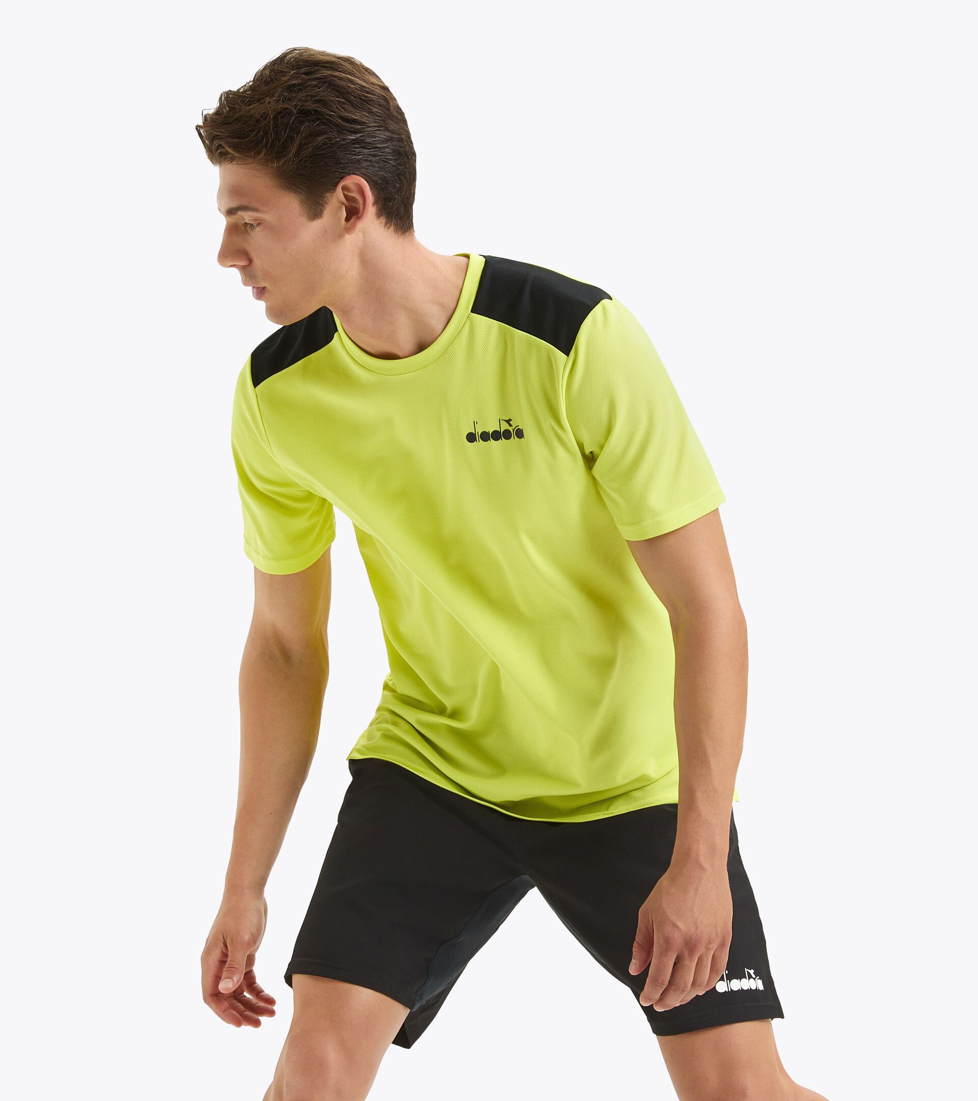 T-shirt de tennis - Homme SS CORE T-SHIRT T EVENING PRIMROSE - Diadora