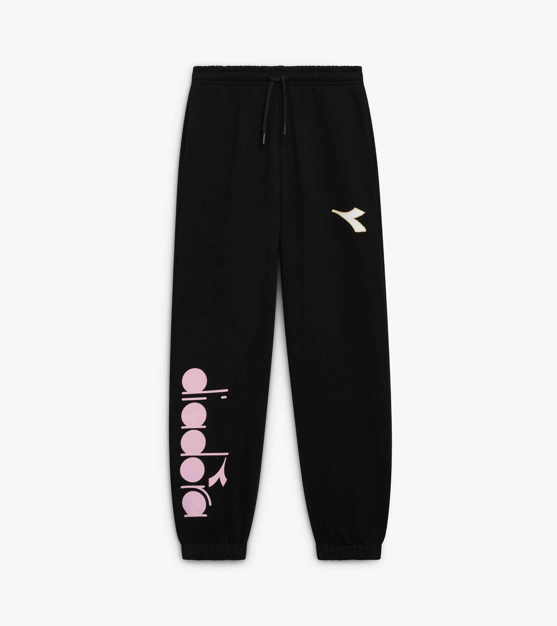 Joggers - Girls JG. JOGGER PANTS WONDERLAND BLACK - Diadora