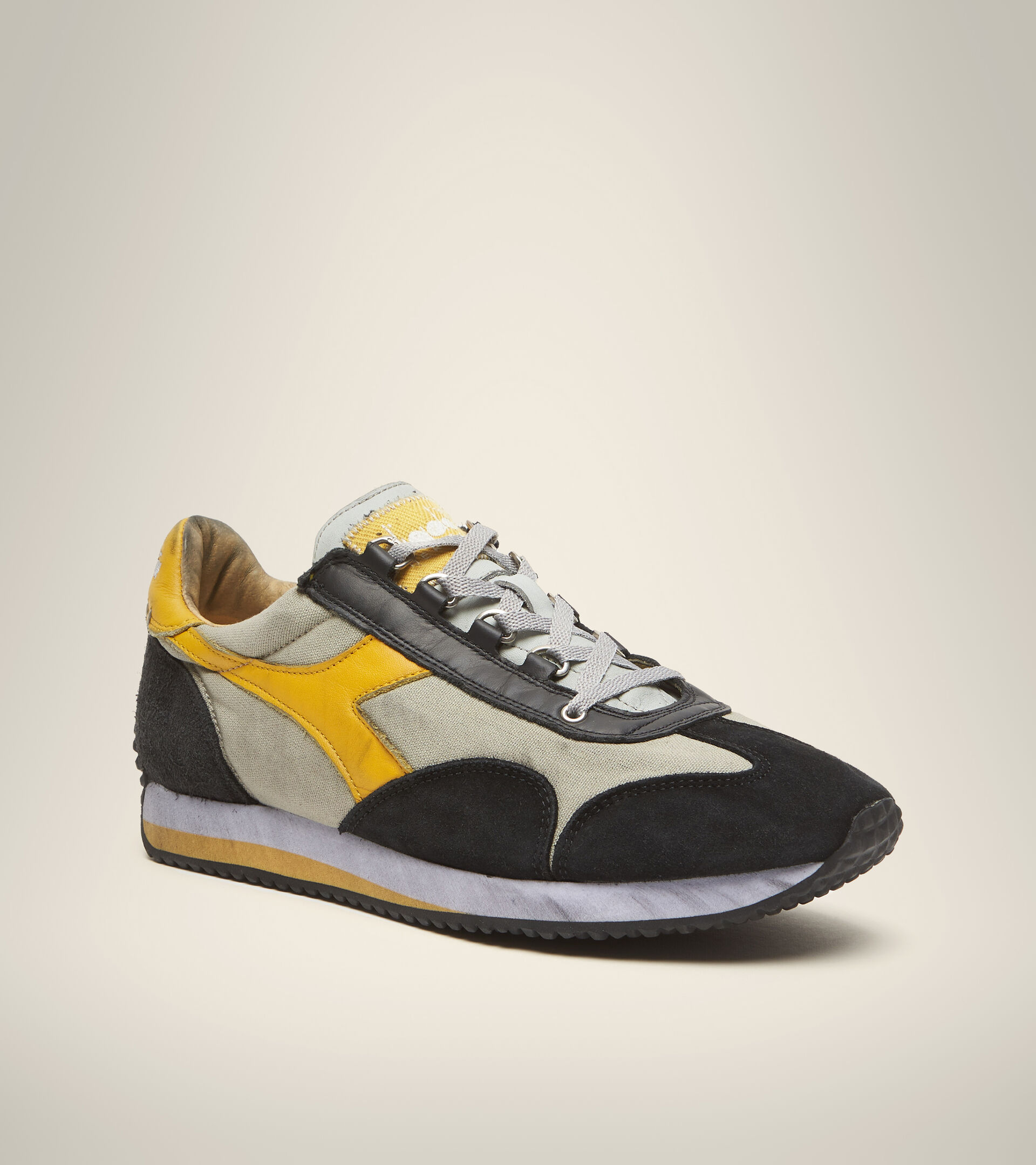 Heritage shoe - Unisex EQUIPE H DIRTY STONE WASH EVO GRAY WILLOW - Diadora