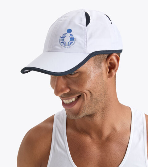 CAPPELLINO BV ITALIA, OPTICAL WHITE Cap - Italy National Volleyball Team CAPPELLINO BV ITALIA OPTICAL WHITE - Diadora
