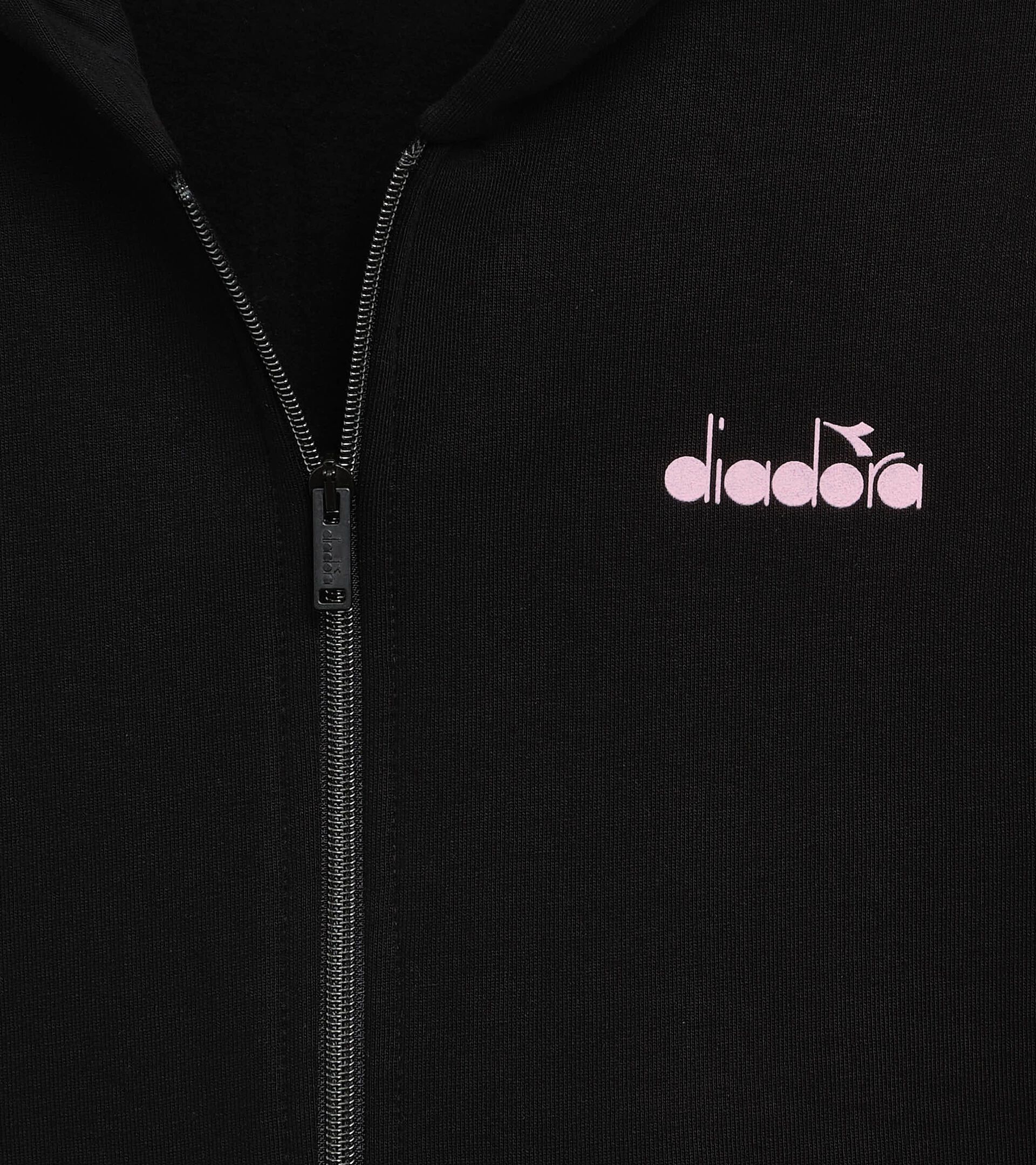 Sudadera con capucha - Niñas/Adolescentes JG. HOODIE FZ WONDERLAND NEGRO - Diadora