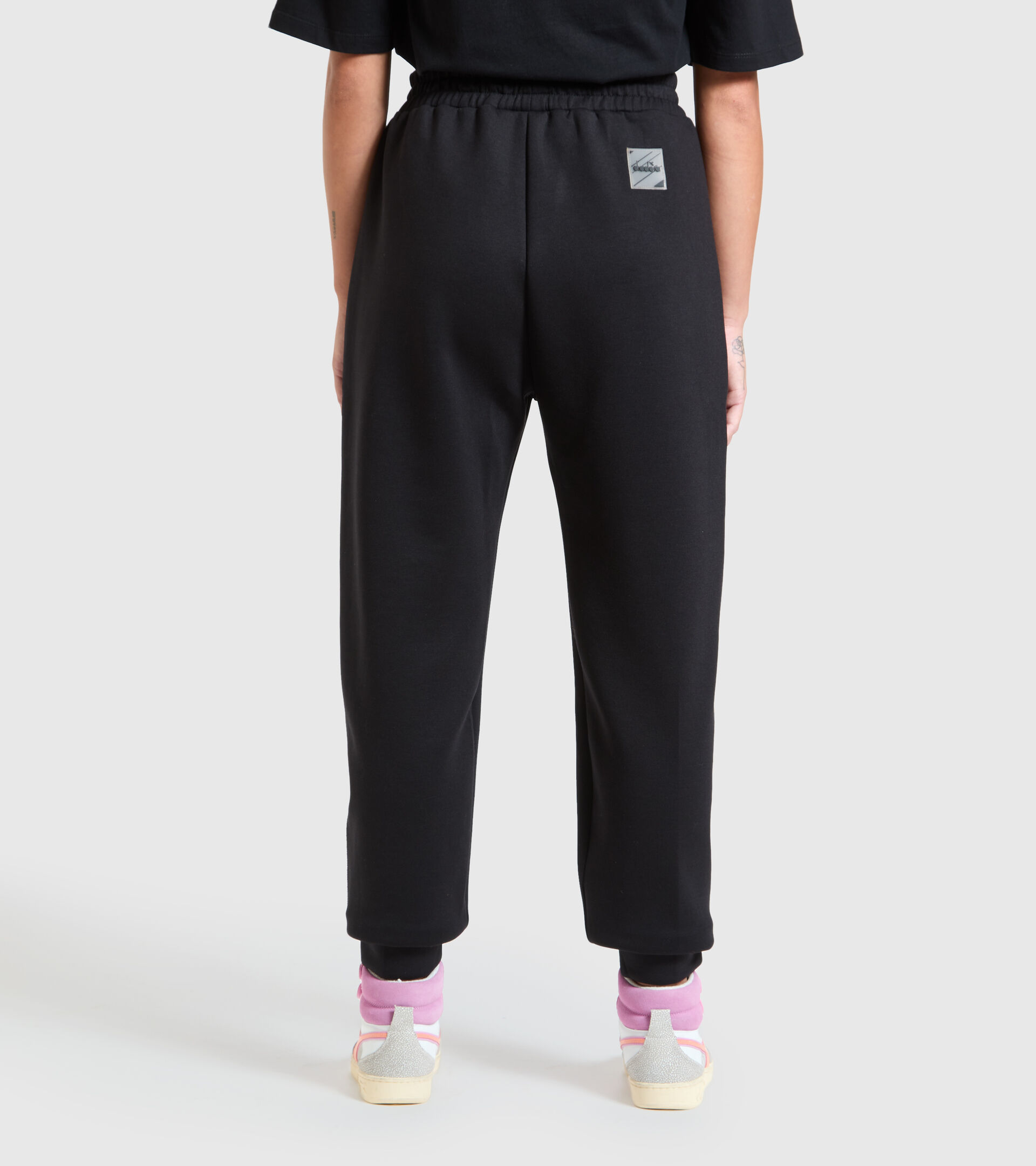 Sports trousers - Women L. PANT URBANITY BLACK - Diadora