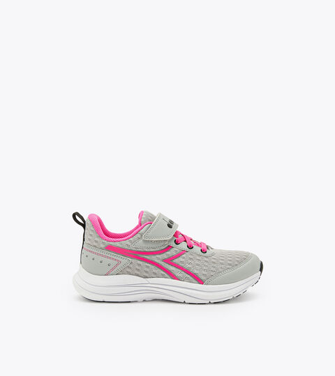 Laufschuhe Junior - Unisex SNIPE JR SILBER DD/ROSA FLUO - Diadora