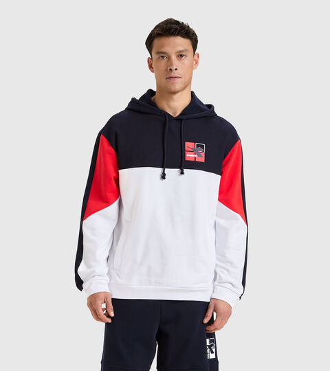 Cotton sweatshirt - Men HOODIE SWEAT WEAVE OPTICAL WHITE - Diadora