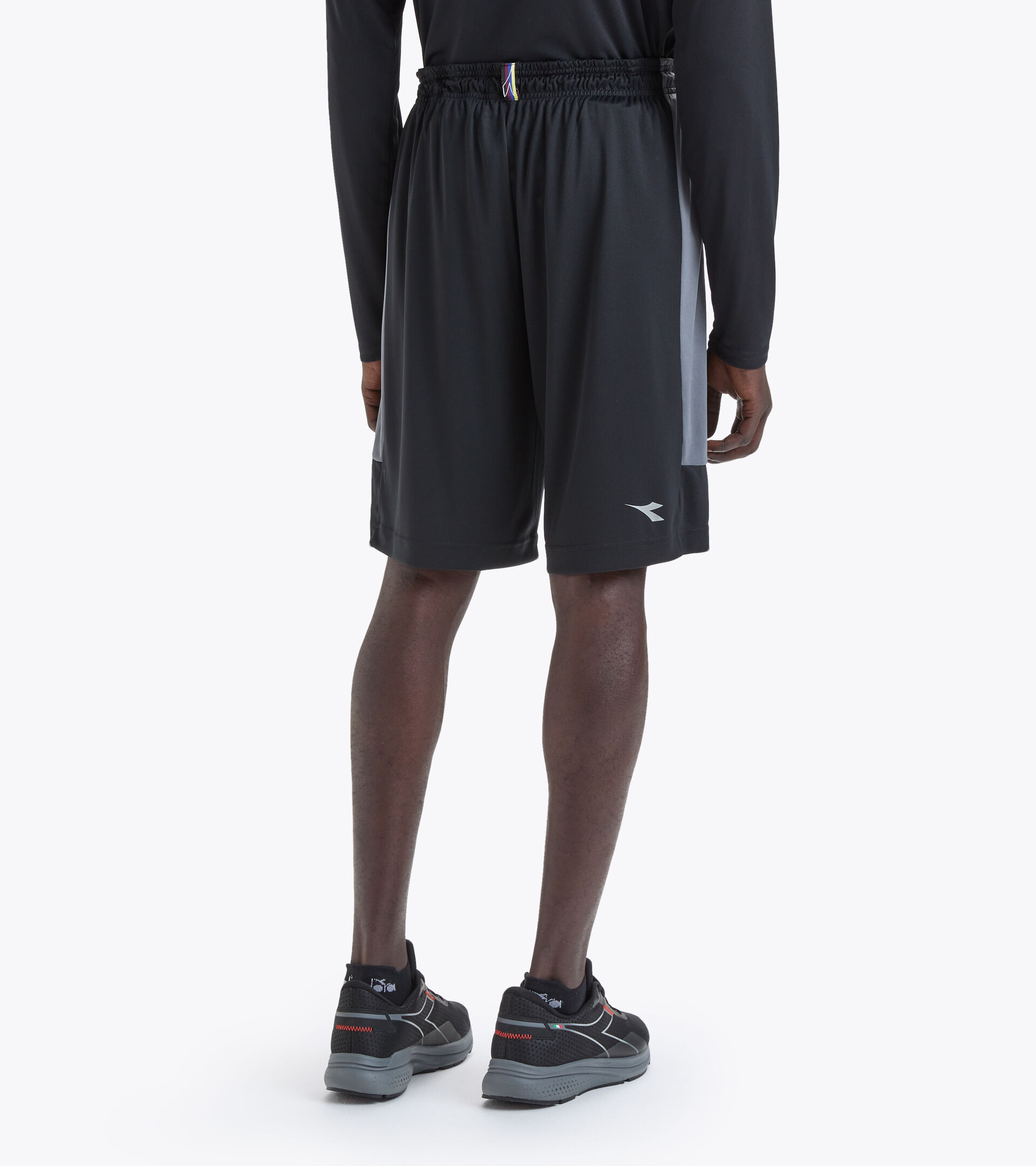 Training Bermuda shorts - Men BERMUDA BE ONE BLACK/STEEL GRAY - Diadora