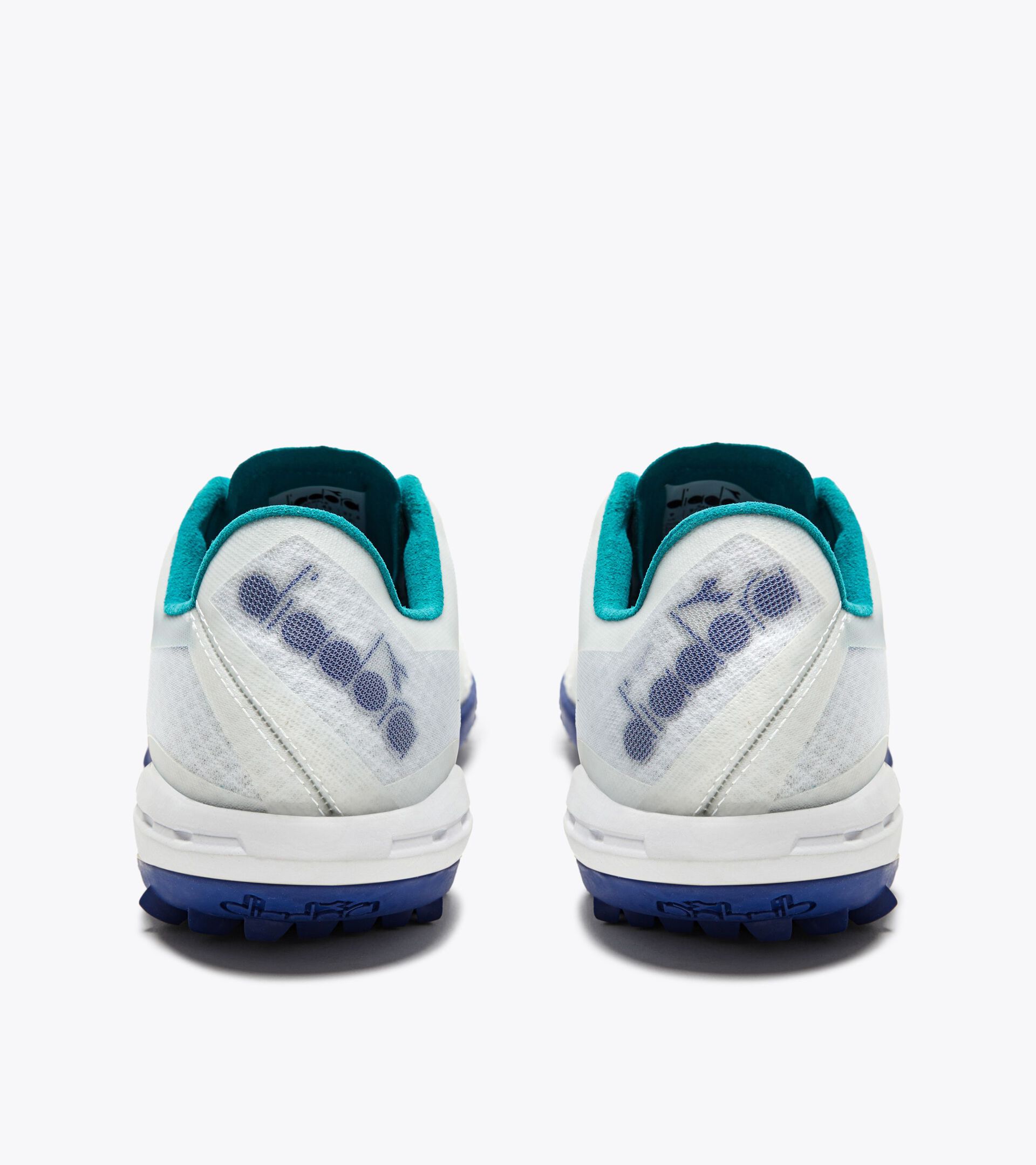 Futsal boot for synthetic and firm ground BRASIL SALA CUP TF WHITE/NAVY - Diadora