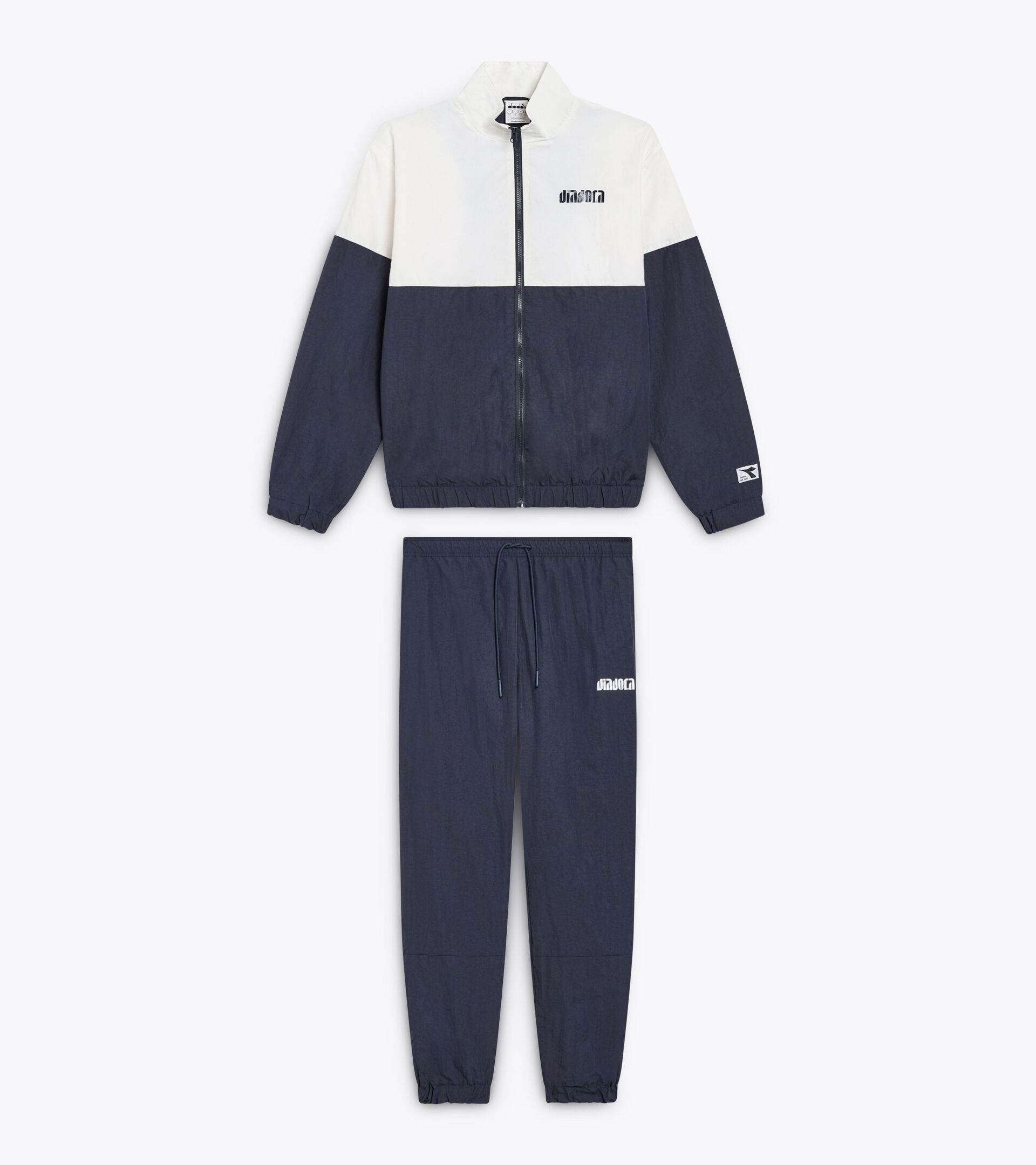 Polyamide tracksuit - All-gender TRACKSUIT ATHL. LOGO II BLUE DENIM - Diadora
