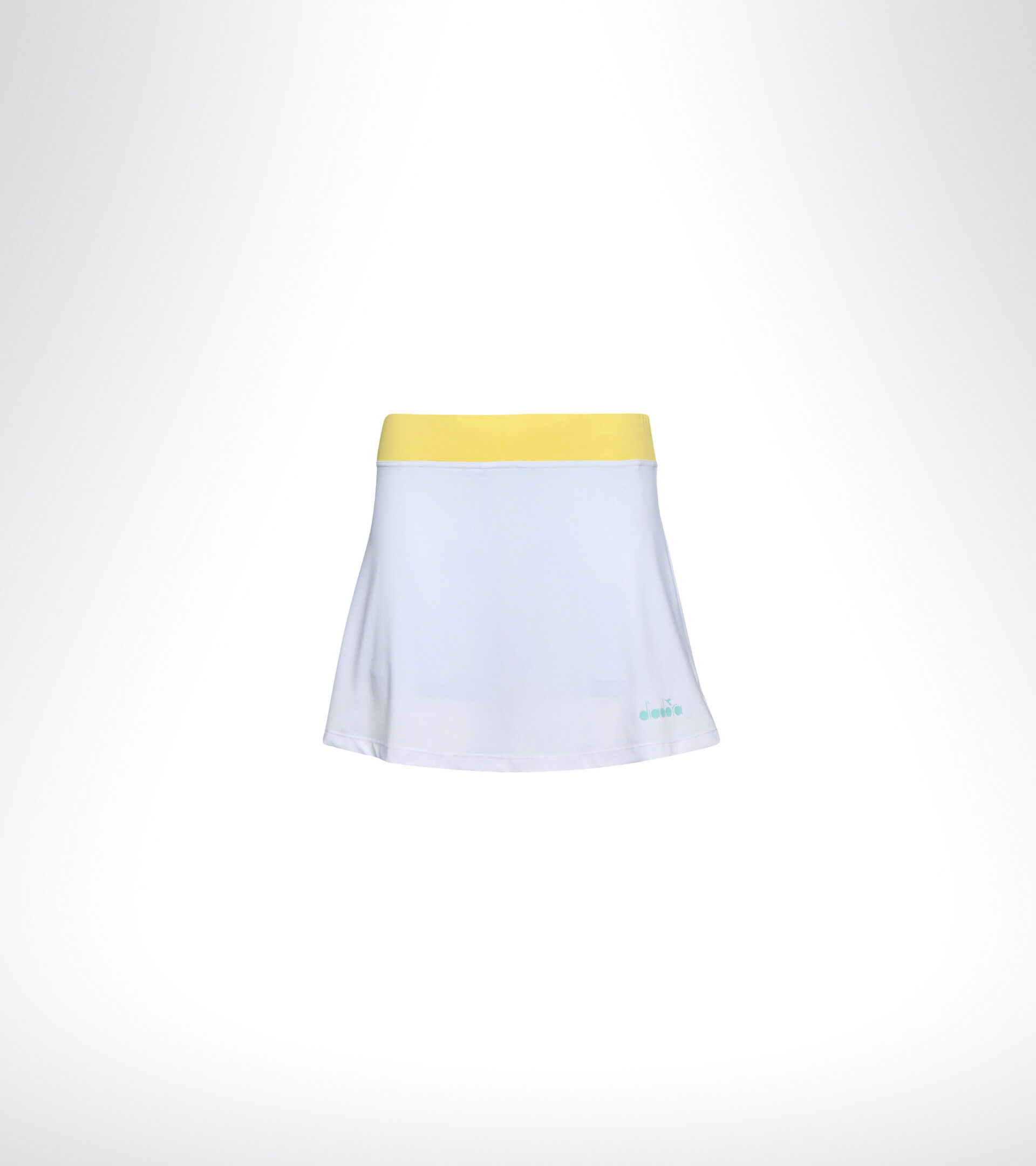 Jupe de tennis - Femme L. SKIRT EASY TENNIS BIANCO OTTICO/AZZURRO TINTA - Diadora