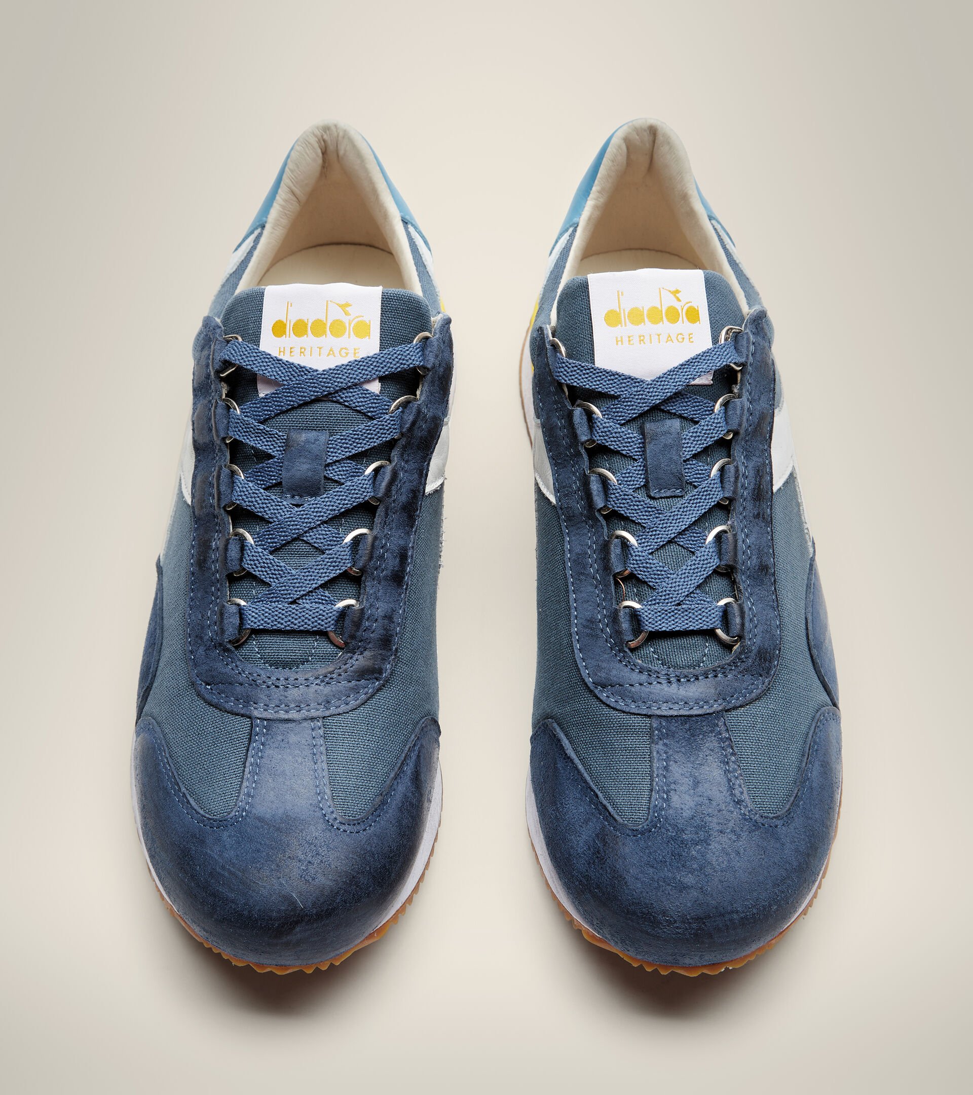 Heritage shoe - Unisex EQUIPE MAD BLUE ASH - Diadora