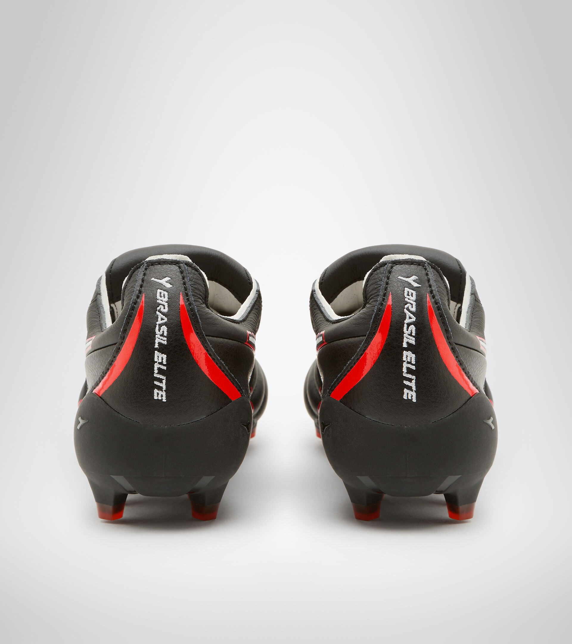 Fußballschuh für kompakte Böden - Made in Italy BRASIL ELITE TECH T ITA LPX SCHWARZ/WEISS/FLUO ROT - Diadora