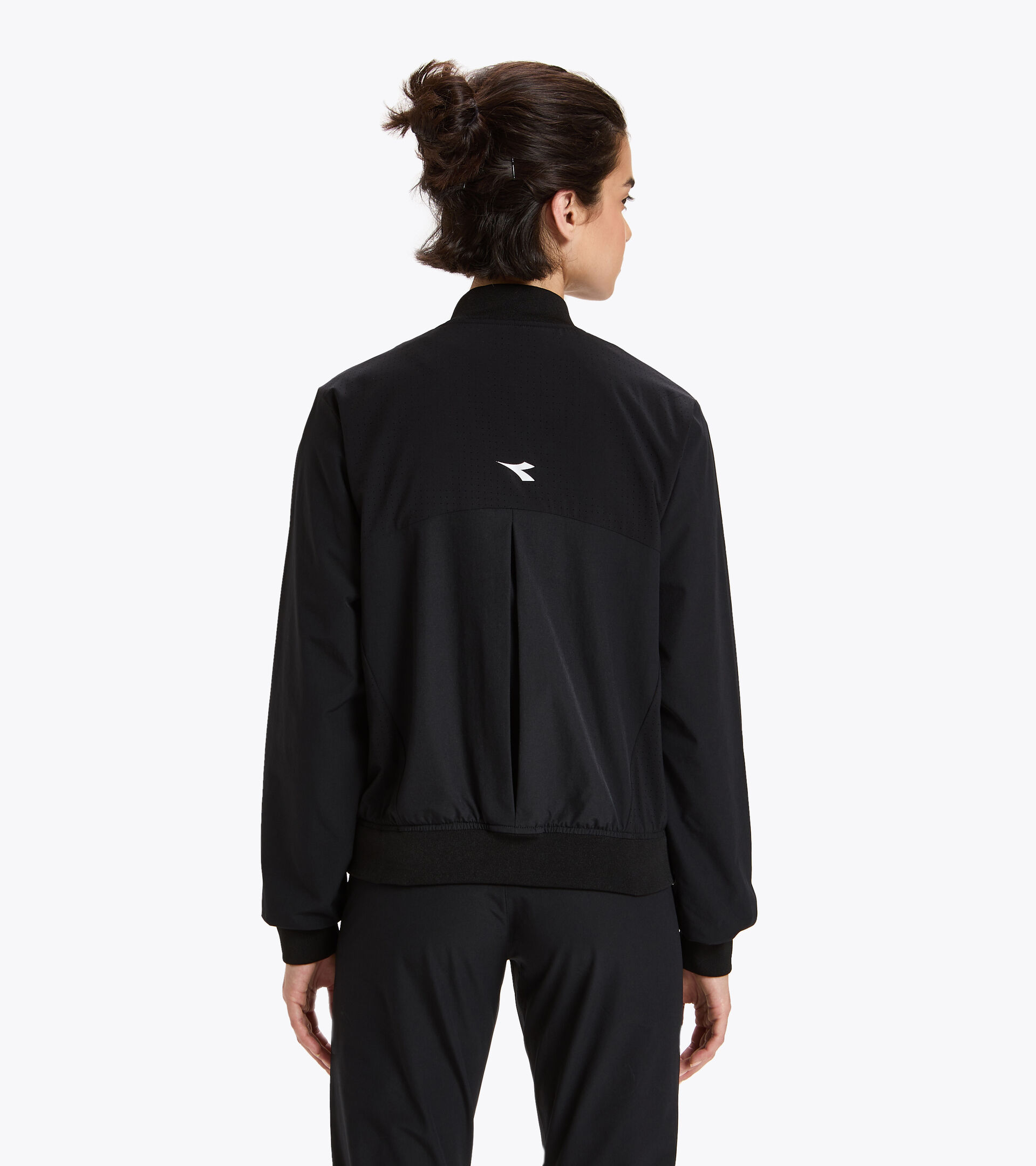 Apparel Sport DONNA L. FZ JACKET CHALLENGE NEGRO Diadora