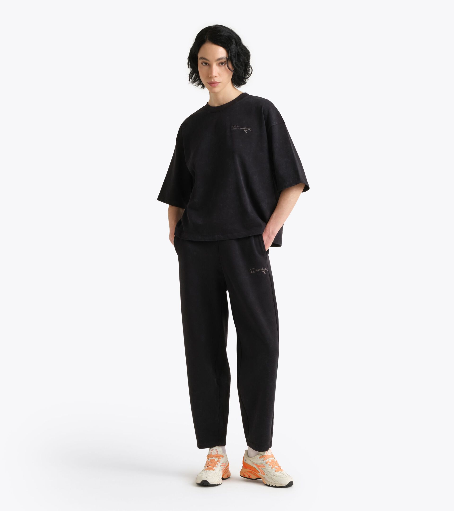 Jogginghose im Retrostil - Slim Fit - Damen
 L. JOGGER PANTS AVENUE LAB ANTHRAZIT - Diadora