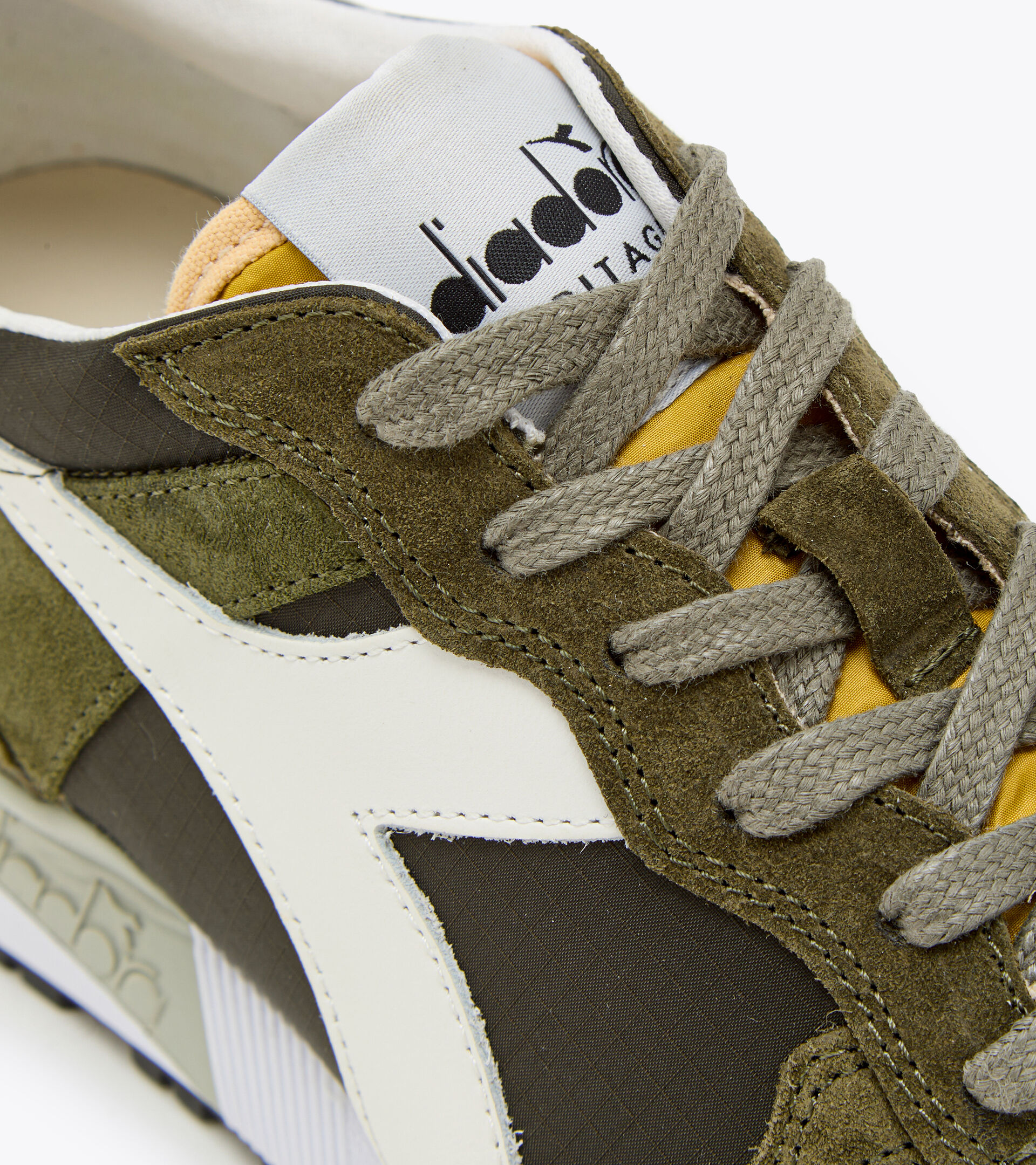 Heritage shoe - Men TRIDENT 90 RIPSTOP GREEN MUSHROOM - Diadora