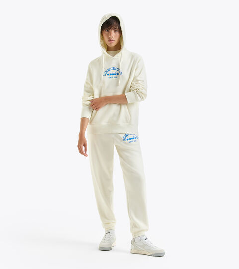 Brushed cotton tracksuit (hoodie and trousers) - Women L. HOODIE 1948 CAERANO ATHLETIC CLUB TRACKSUIT white  - null