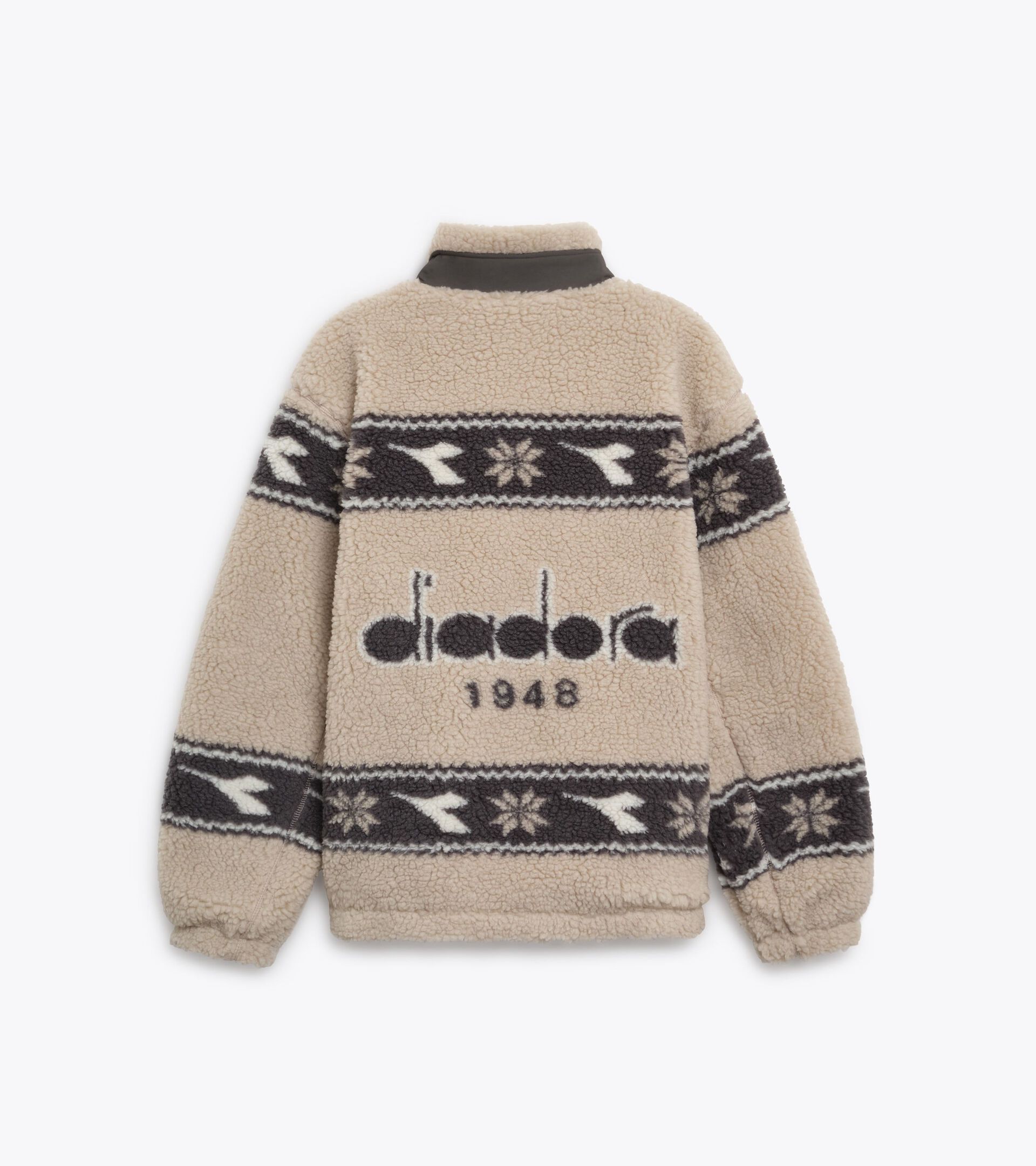 Gilet réversible en polaire - Exclusivité boutique en ligne et Store de Cortina - Femme
 REVERSIBLE POLAR FLEECE JACKET BEIGE - Diadora