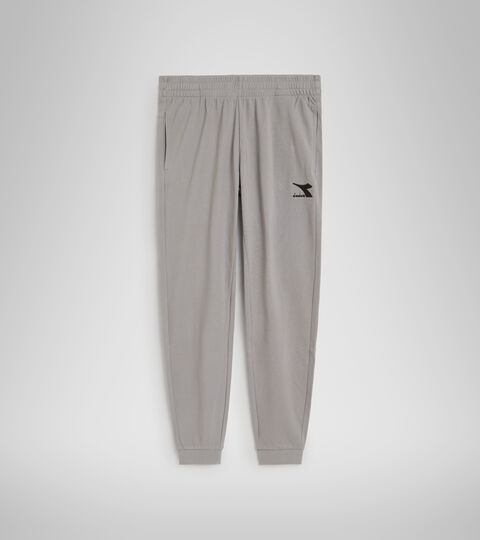 PANT CUFF CORE, GRAY MOUSE Cotton terrycloth sports trousers - Men PANT CUFF CORE GRAY MOUSE - Diadora