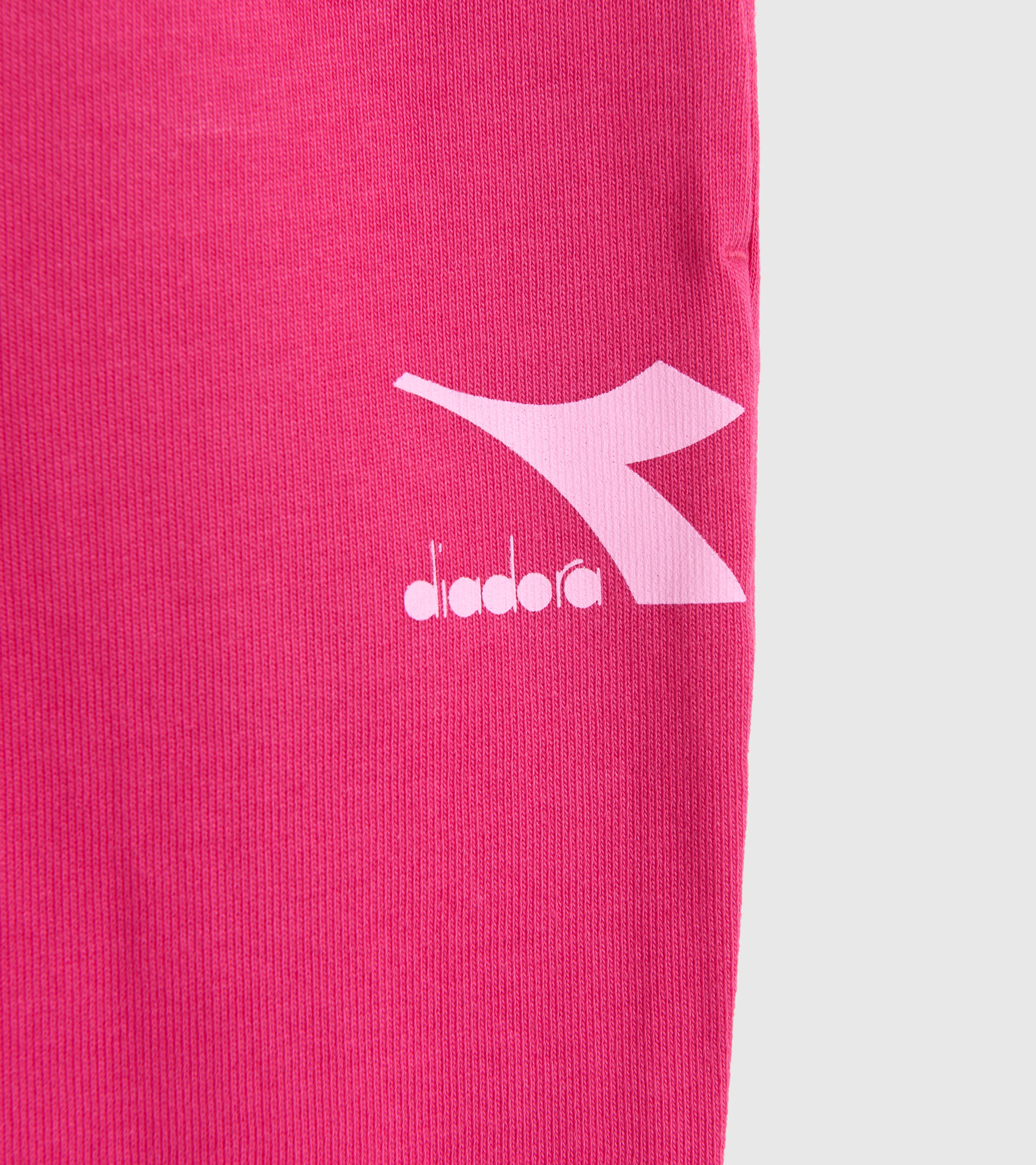 Cotton sports trousers - Unisex JU.CUFF PANTS RAINBOW SHOCKING PINK - Diadora