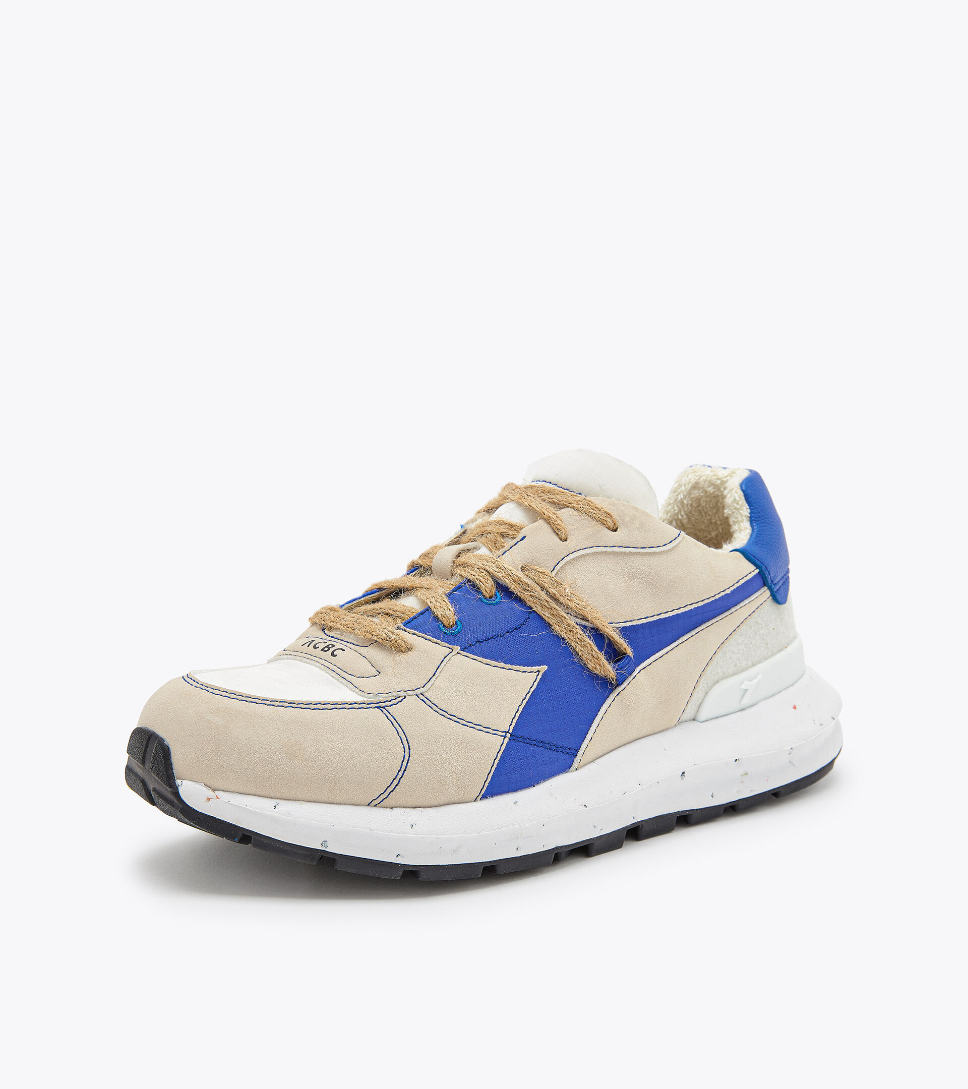 Sporty sneakers - Unisex KMARO 42 LOOP ACBC DARK ROYAL /WHITE - Diadora